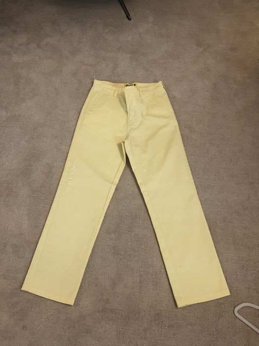 Golf Wang GOLF Le Fleur 30 Chino Pants - cream | Grailed