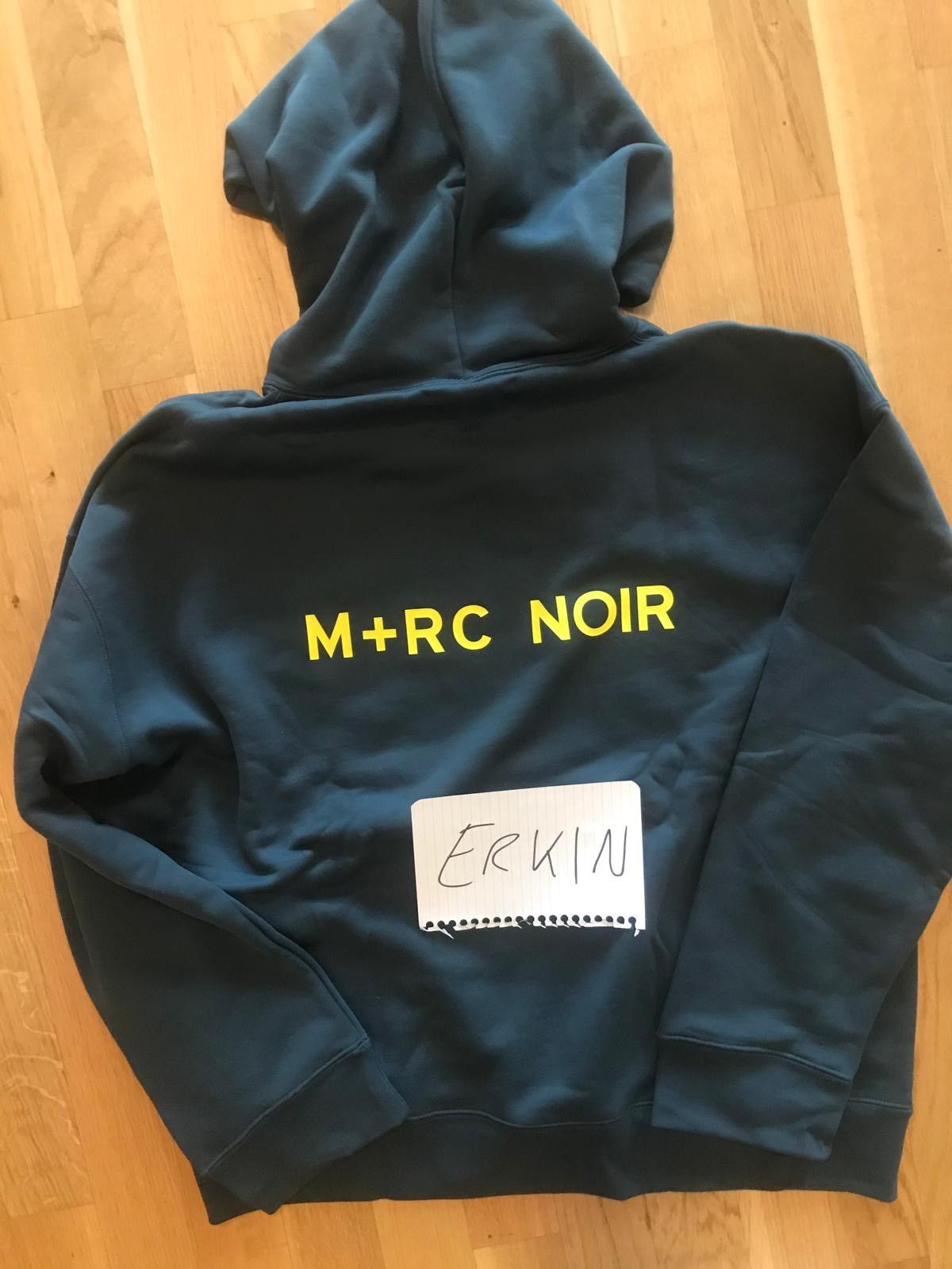 M+Rc Noir M+RC NOIR - NO BASIC GREY LOGO HOODIE | L | Grailed 