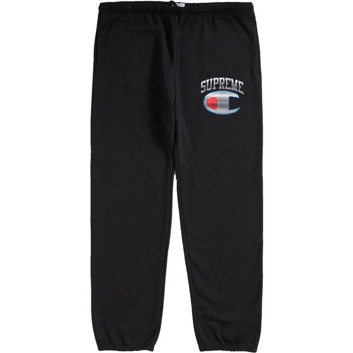 Supreme Supreme x Champion Chrome Logo Sweatpants FS19 | Grailed