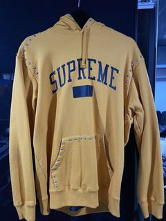 Supreme studded cheap hoodie fw18