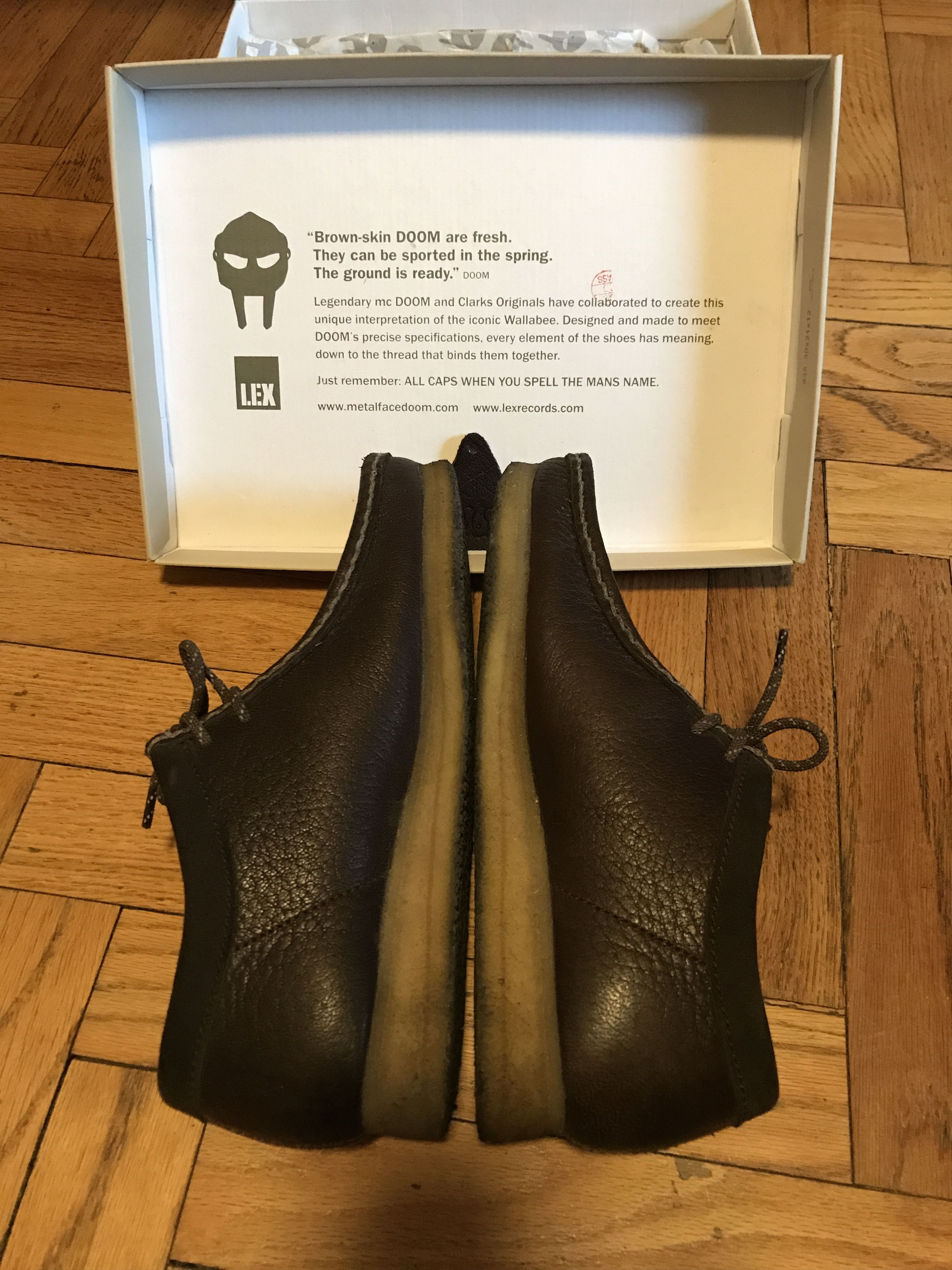 Clarks Clarks x MF Doom Wallabees Size US 7.5 / EU 40-41 - 3 Thumbnail
