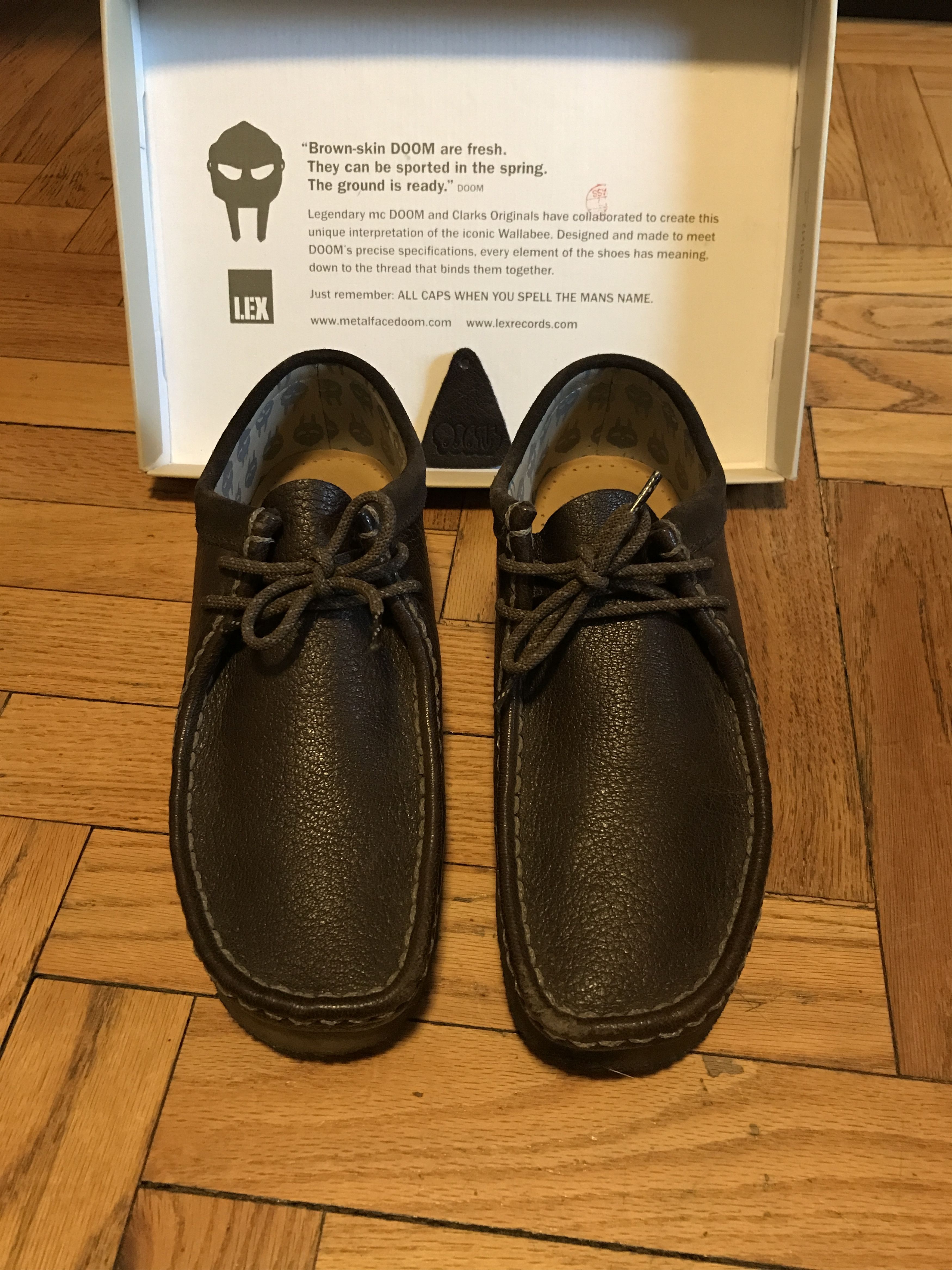 Clarks Clarks x MF Doom Wallabees Grailed