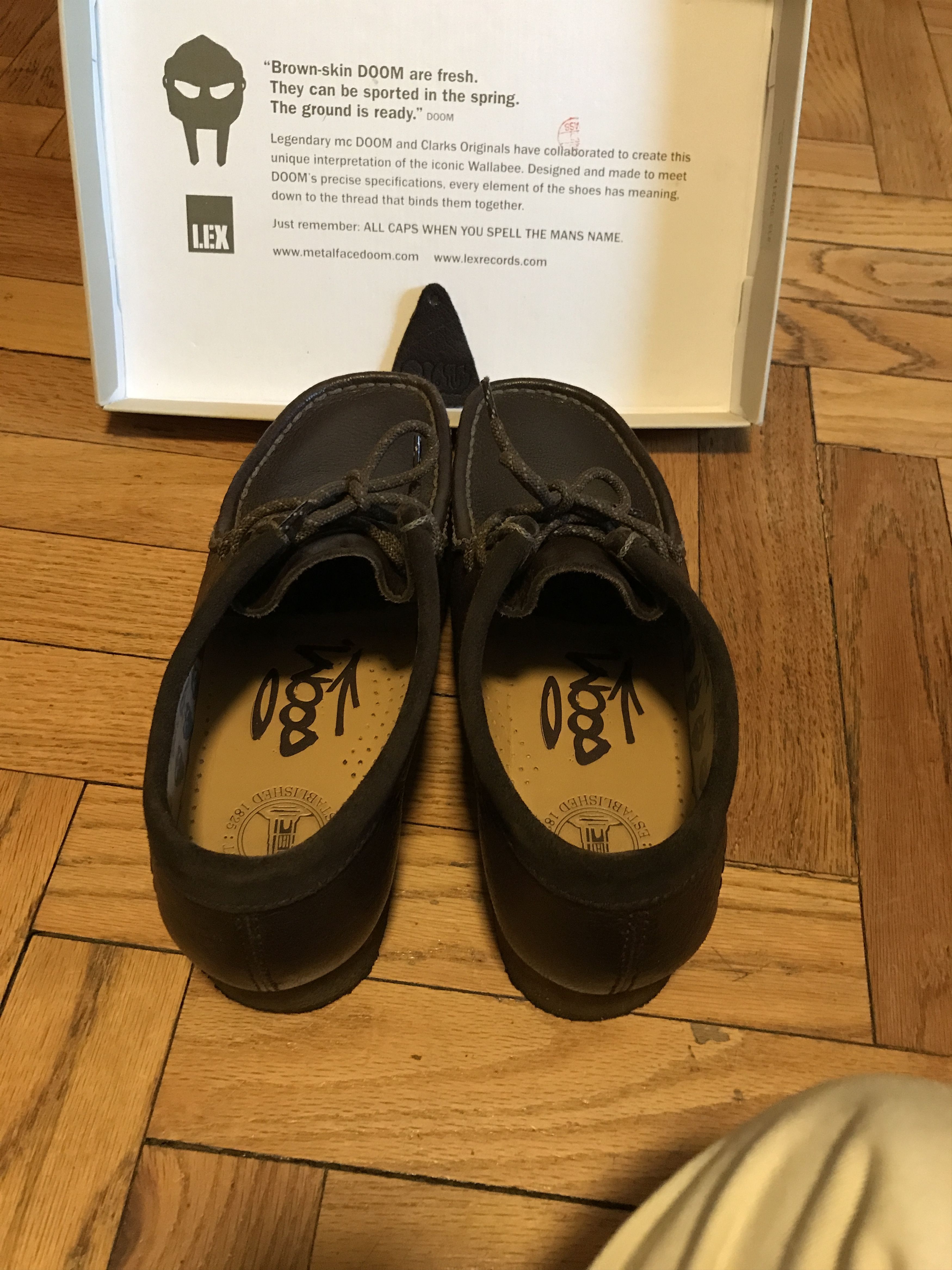 Clarks Clarks x MF Doom Wallabees Size US 7.5 / EU 40-41 - 4 Thumbnail
