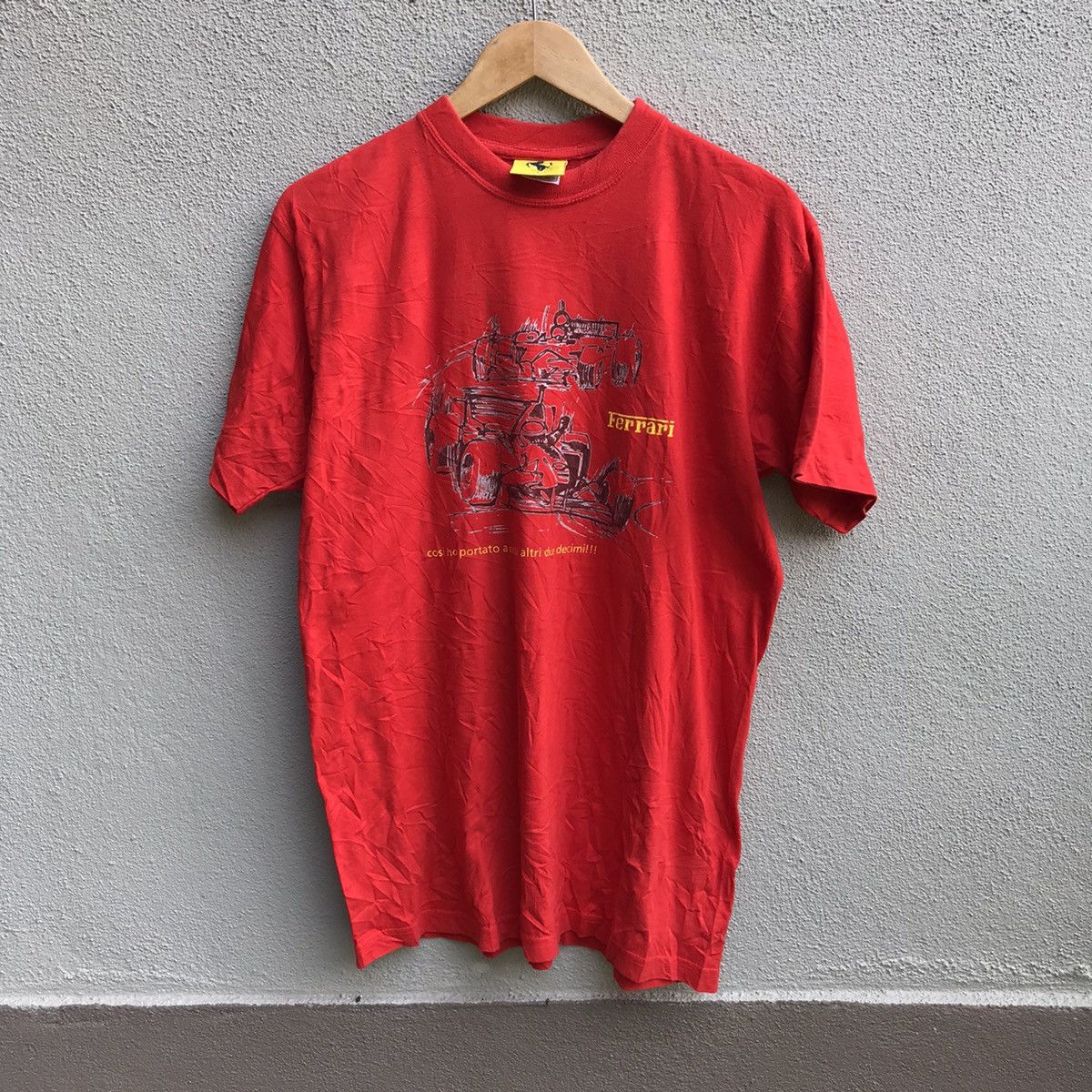 Ferrari Vintage 90s FERRARI sport car tee F1 racing Size US M / EU 48-50 / 2 - 1 Thumbnail