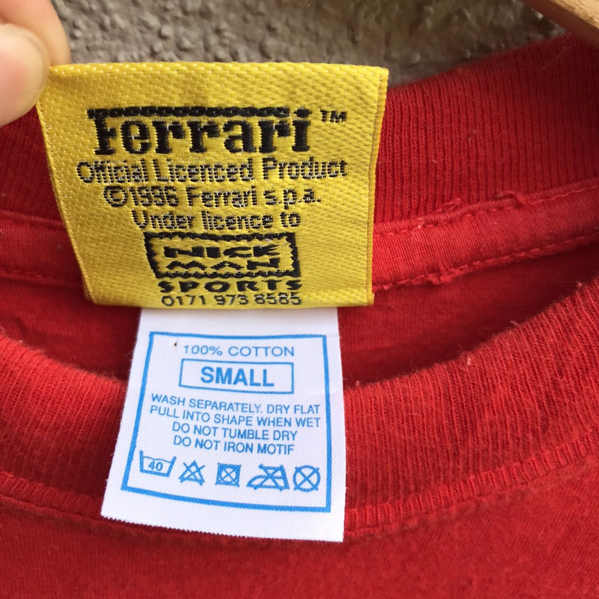 Ferrari Vintage 90s FERRARI sport car tee F1 racing Size US M / EU 48-50 / 2 - 4 Thumbnail