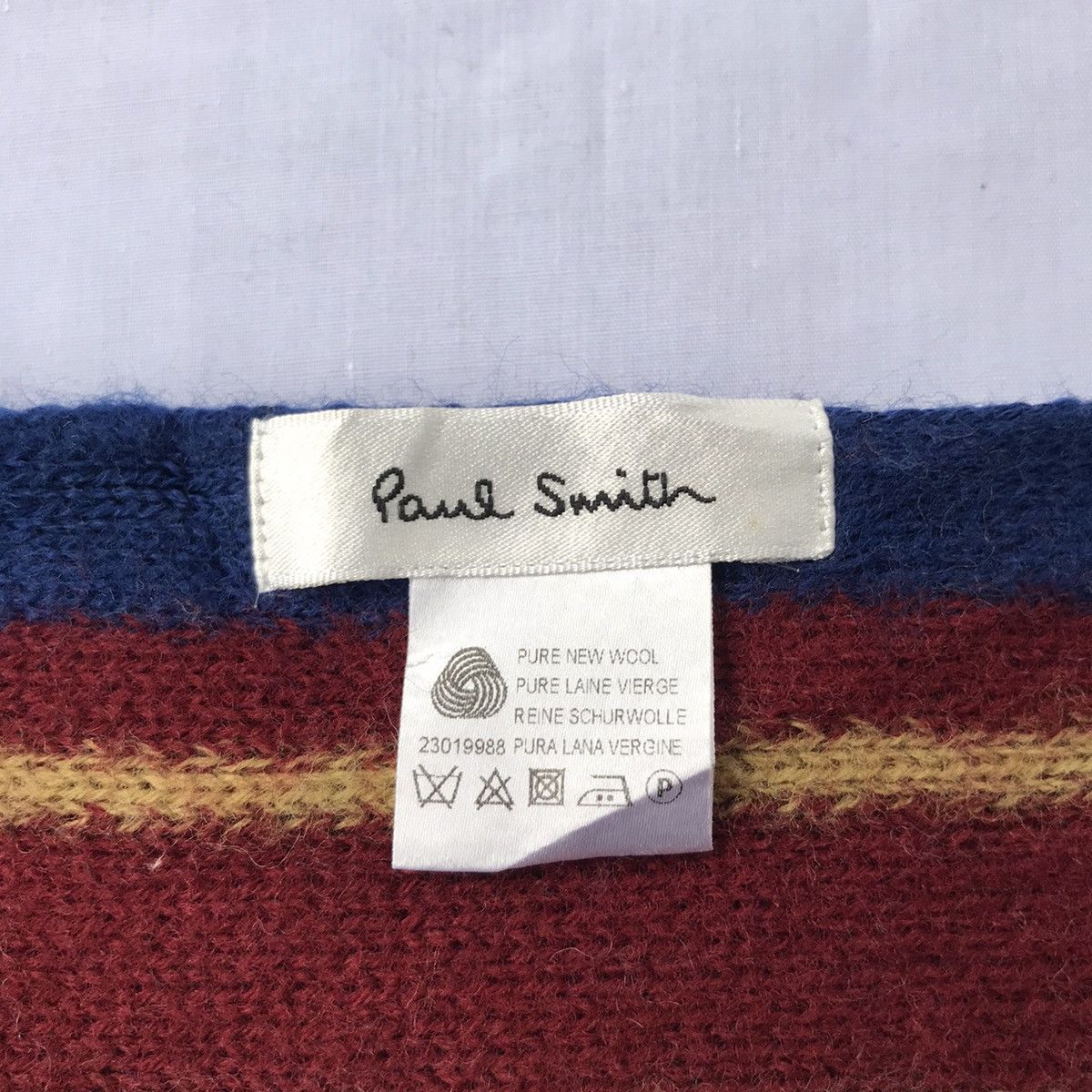 Paul Smith PAUL SMITH london muffler scarf multicolor rare Size ONE SIZE - 3 Thumbnail