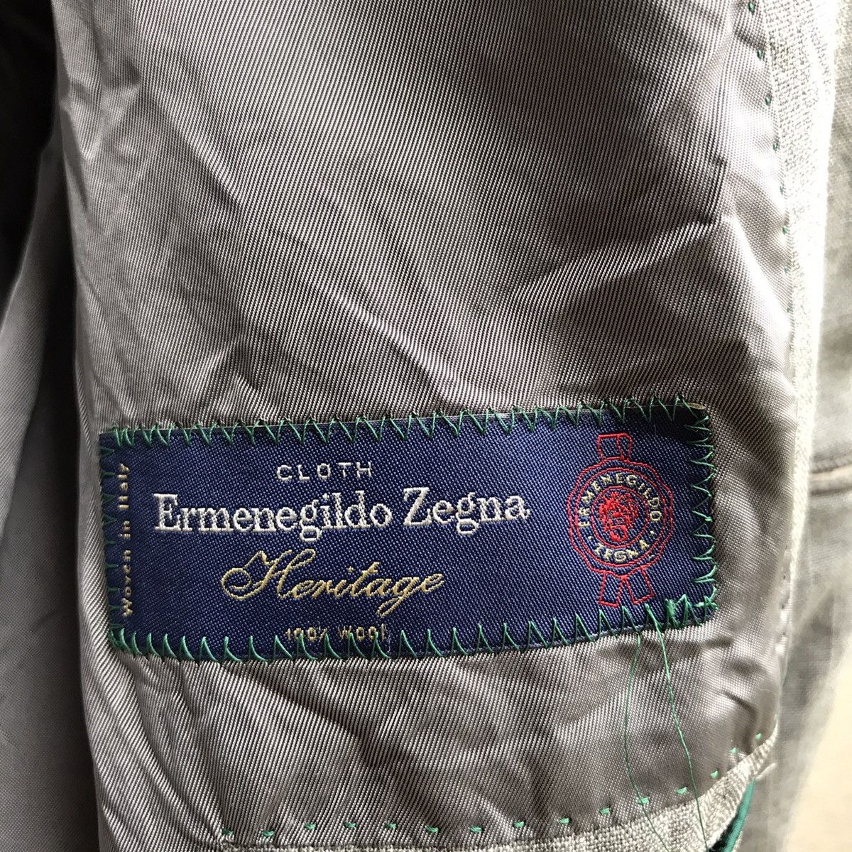 Ermenegildo Zegna Vintage ERMENEGILDO ZEGNA blazer wool exclusive style Size 38R - 4 Thumbnail
