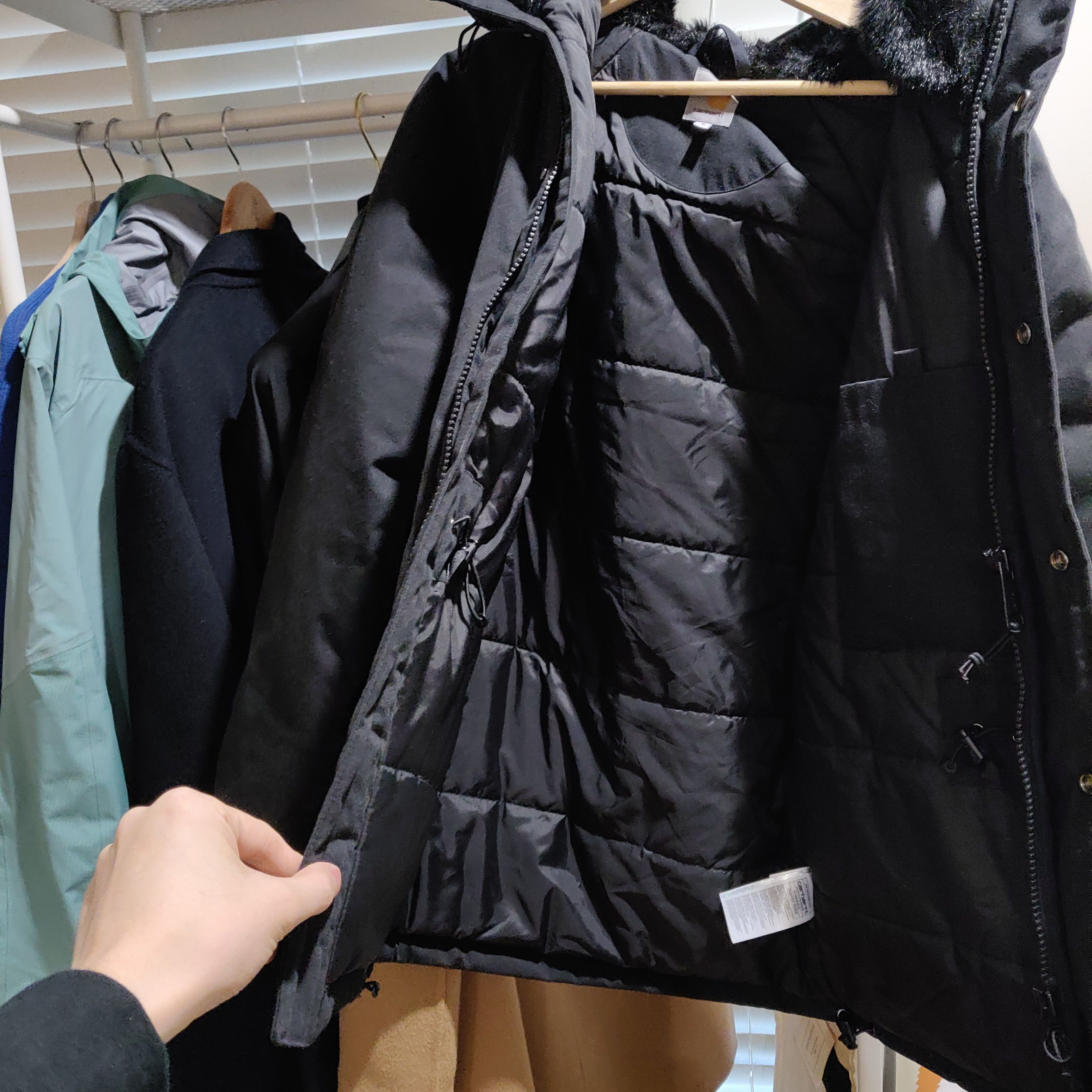 Carhartt Wip Jacket "Tropper parka" Carhartt Size US S / EU 44-46 / 1 - 4 Thumbnail
