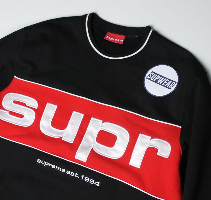 Supreme Supreme Piping Crewneck | Grailed