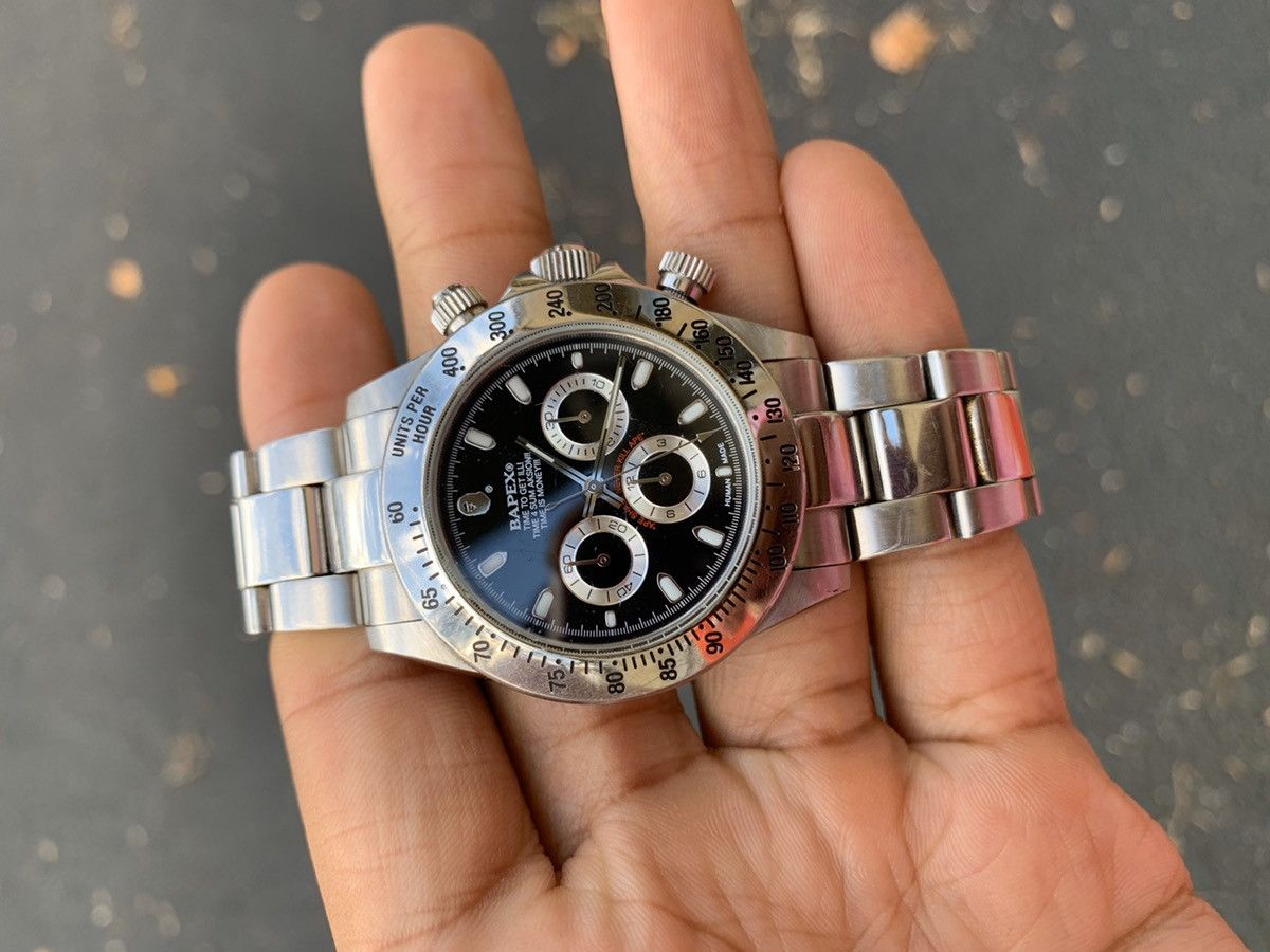 Bape BAPE TYPE 3 DAYTONA BAPEX WATCH Grailed