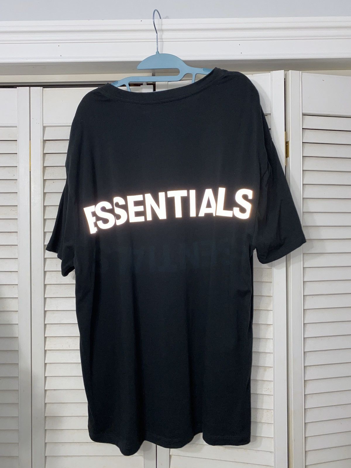 FOG × Fear of God × Pacsun Fear of God Essentials Reflective T-shirt ...