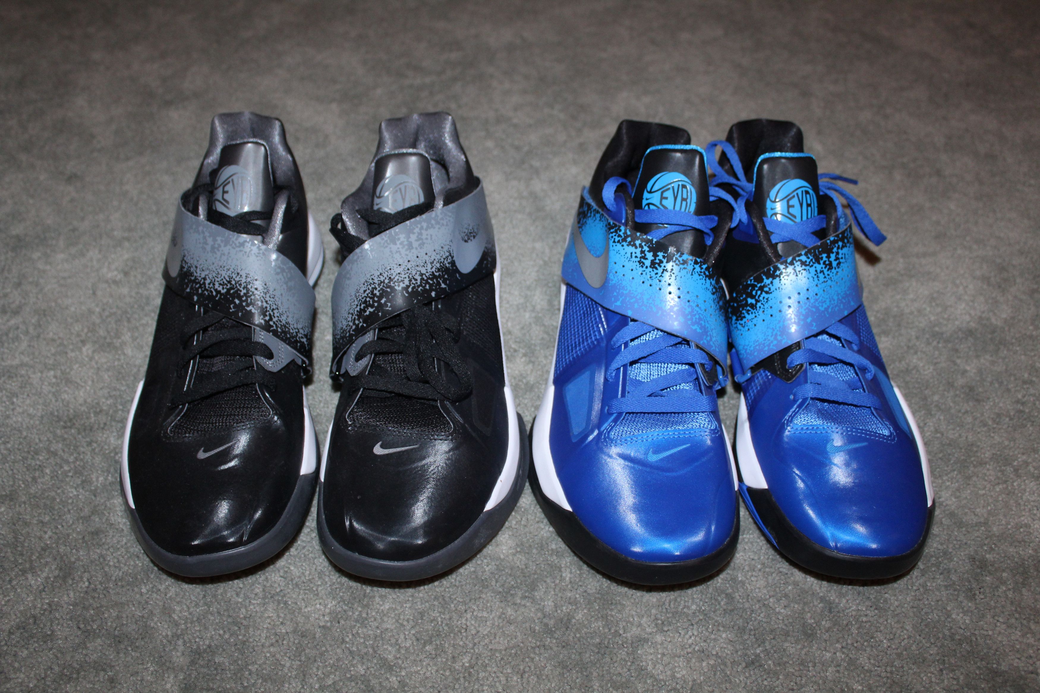 Nike Kd 4 Eybl Sample PE Black Blue Package Deal Grailed