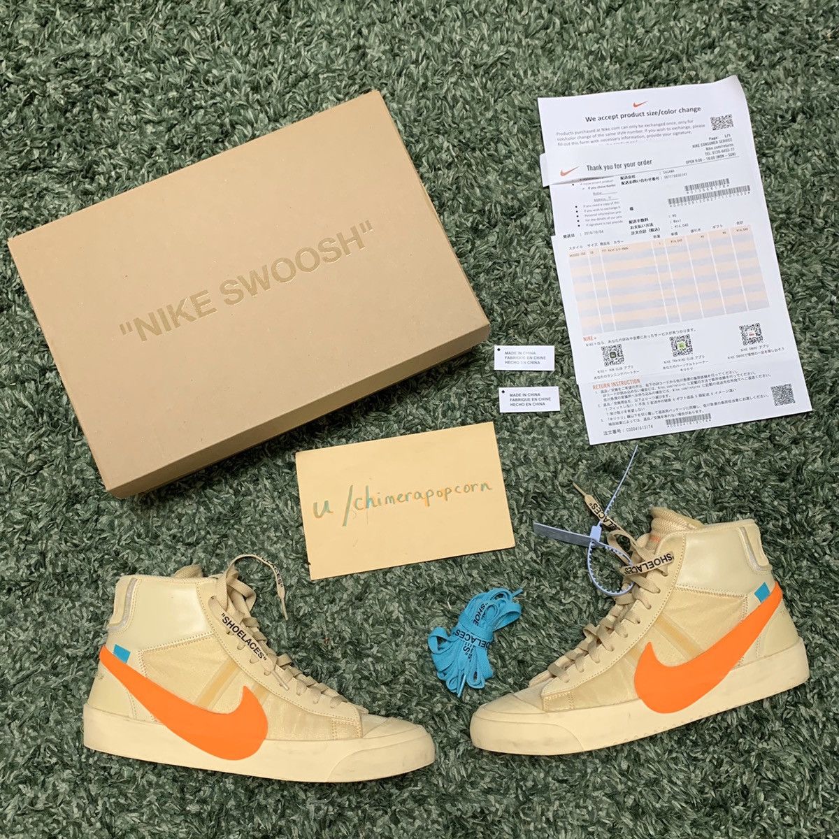 blazer mid x off white