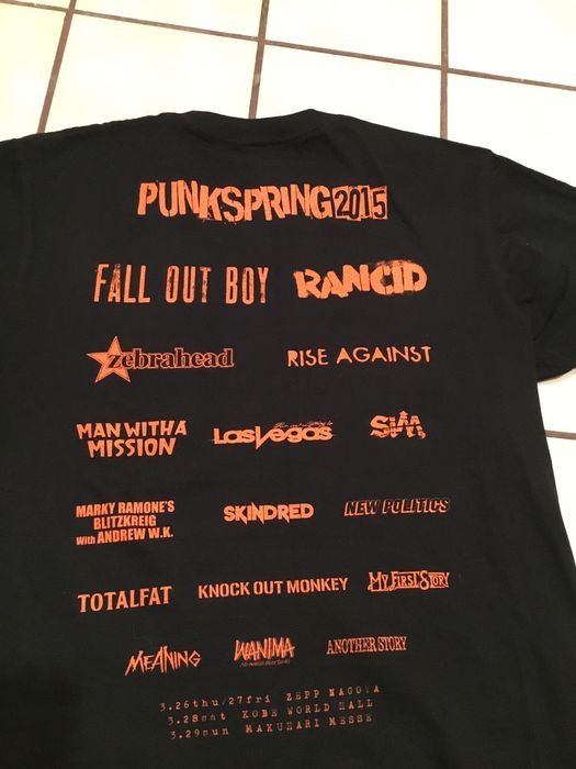 Other Punkspring 2015 Tokyo Japan Punk Fall Out Boy Band T-shirt