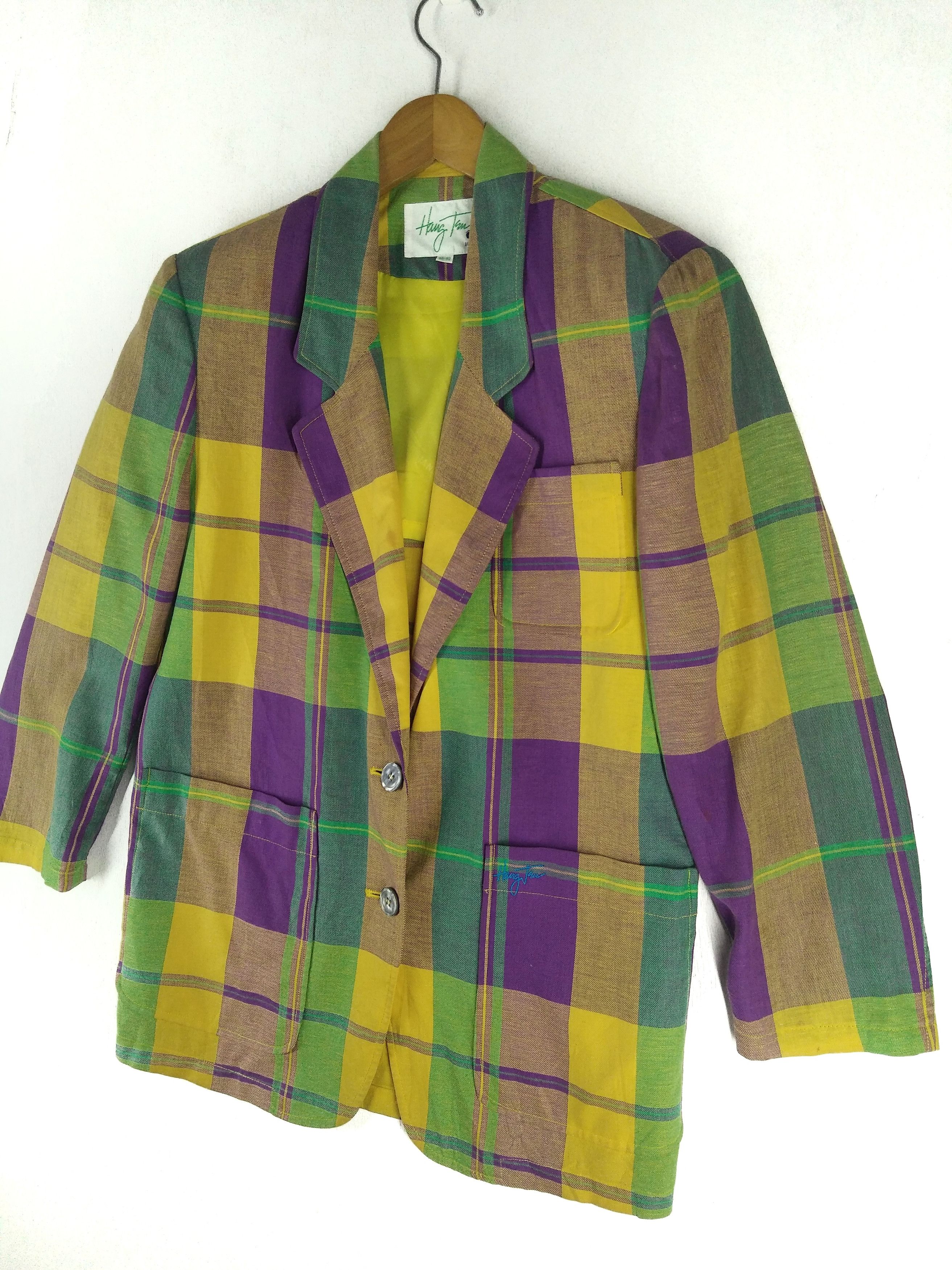 Hang Ten × Vintage Vintage Hang Ten Suit Blazers Sport Jacket Size:85-92 Size 48S - 2 Thumbnail
