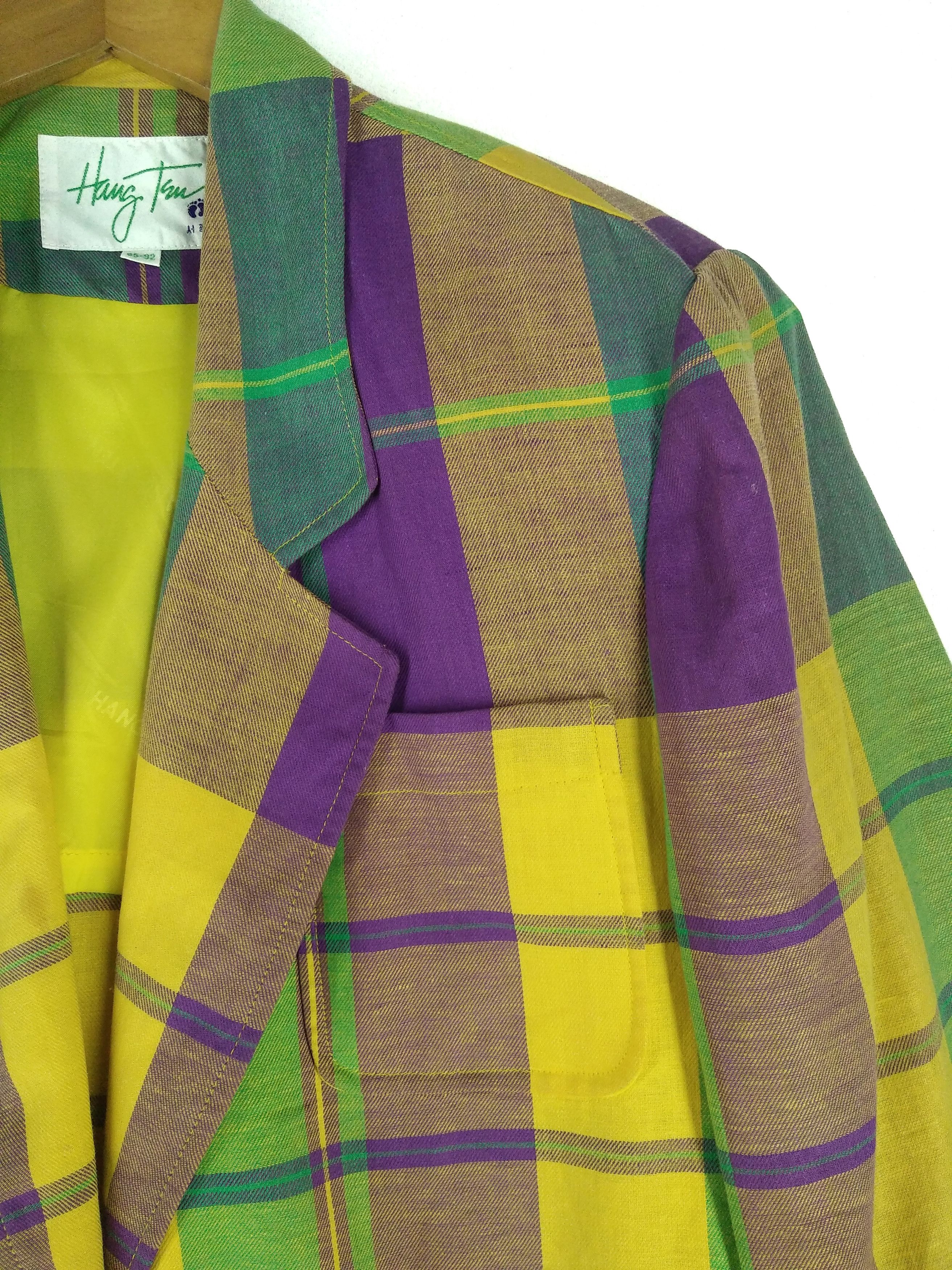Hang Ten × Vintage Vintage Hang Ten Suit Blazers Sport Jacket Size:85-92 Size 48S - 8 Thumbnail