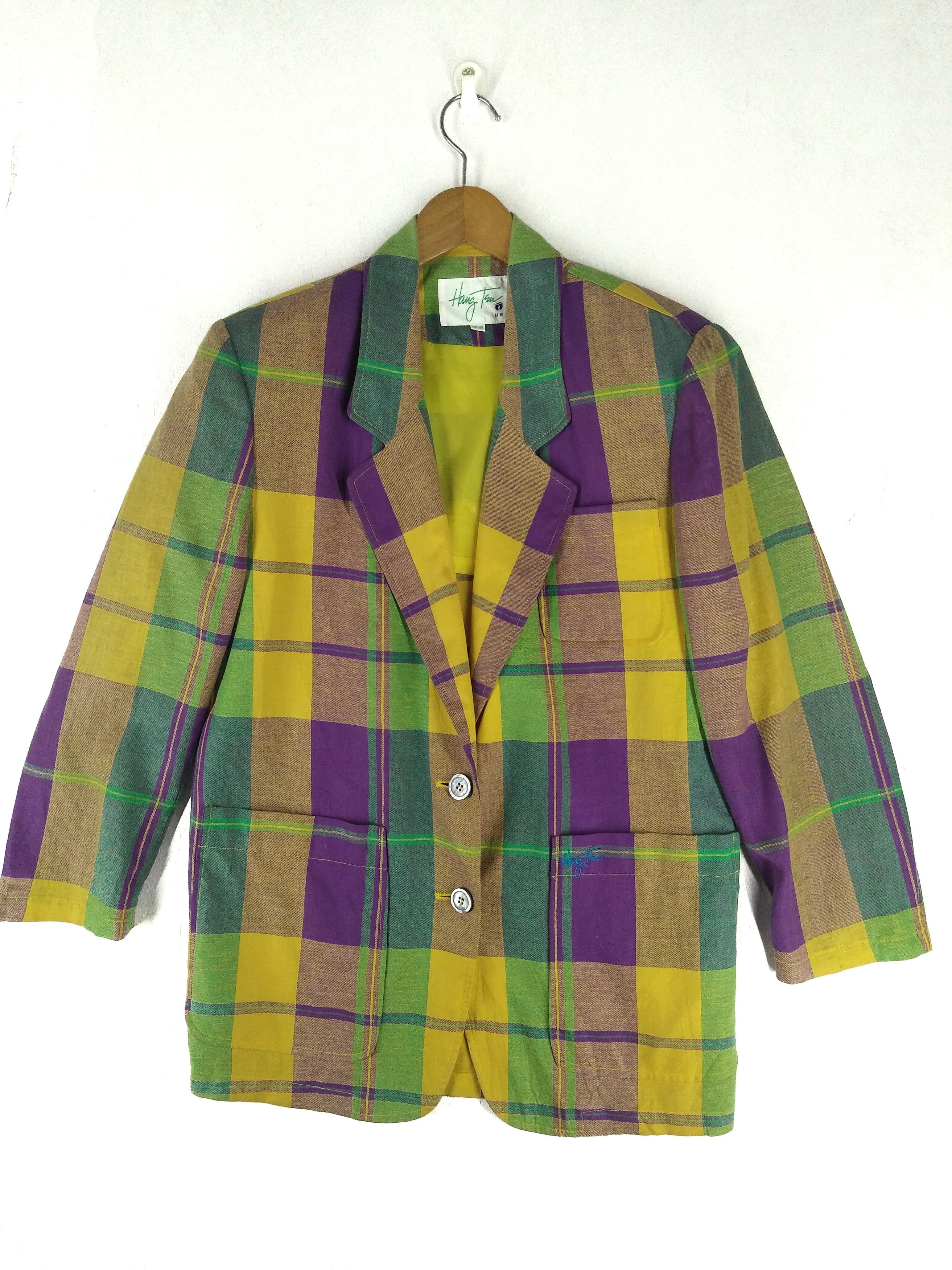 Hang Ten × Vintage Vintage Hang Ten Suit Blazers Sport Jacket Size:85-92 Size 48S - 1 Thumbnail