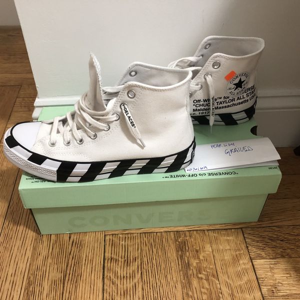 Converse x shop off white grailed