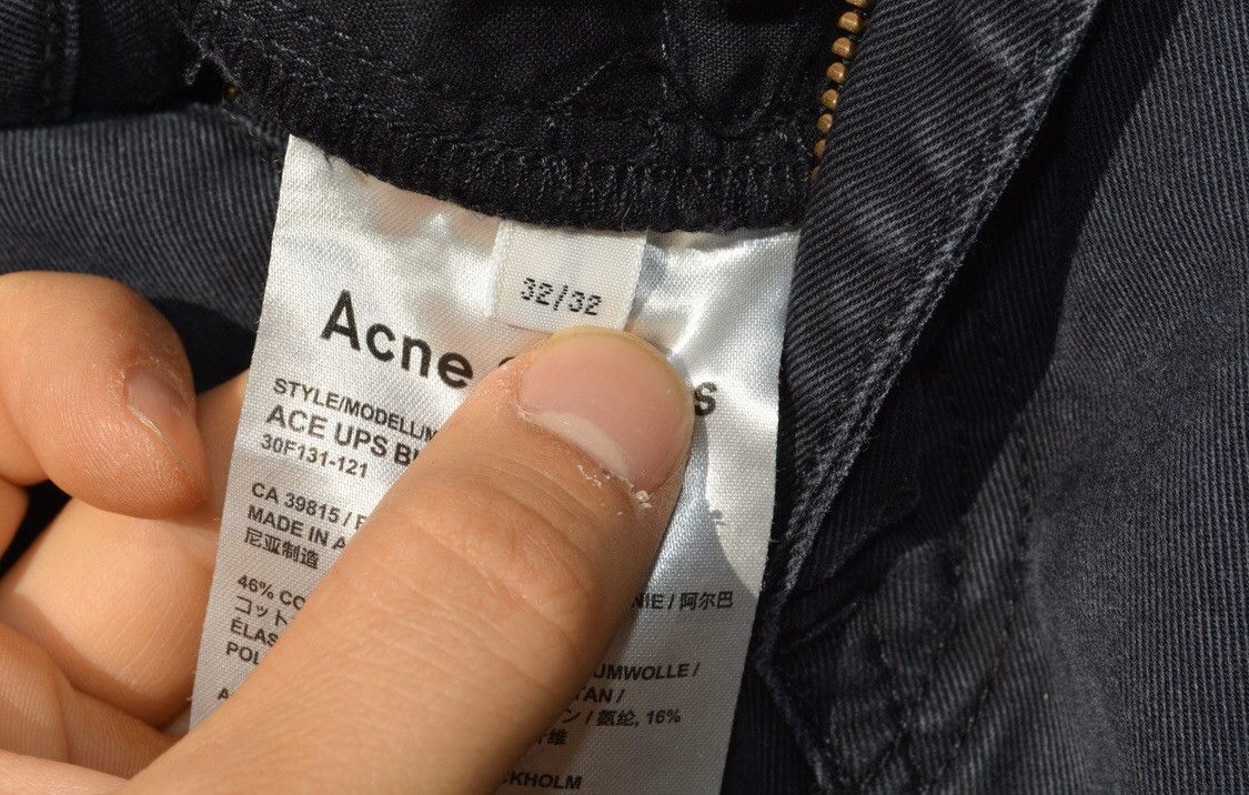 Acne Studios Ace Ups Black Size US 32 / EU 48 - 1 Thumbnail