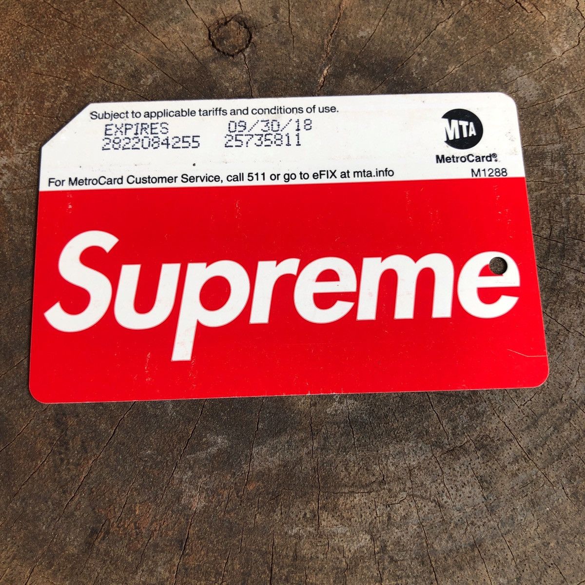 Supreme Supreme Metro Card | Grailed