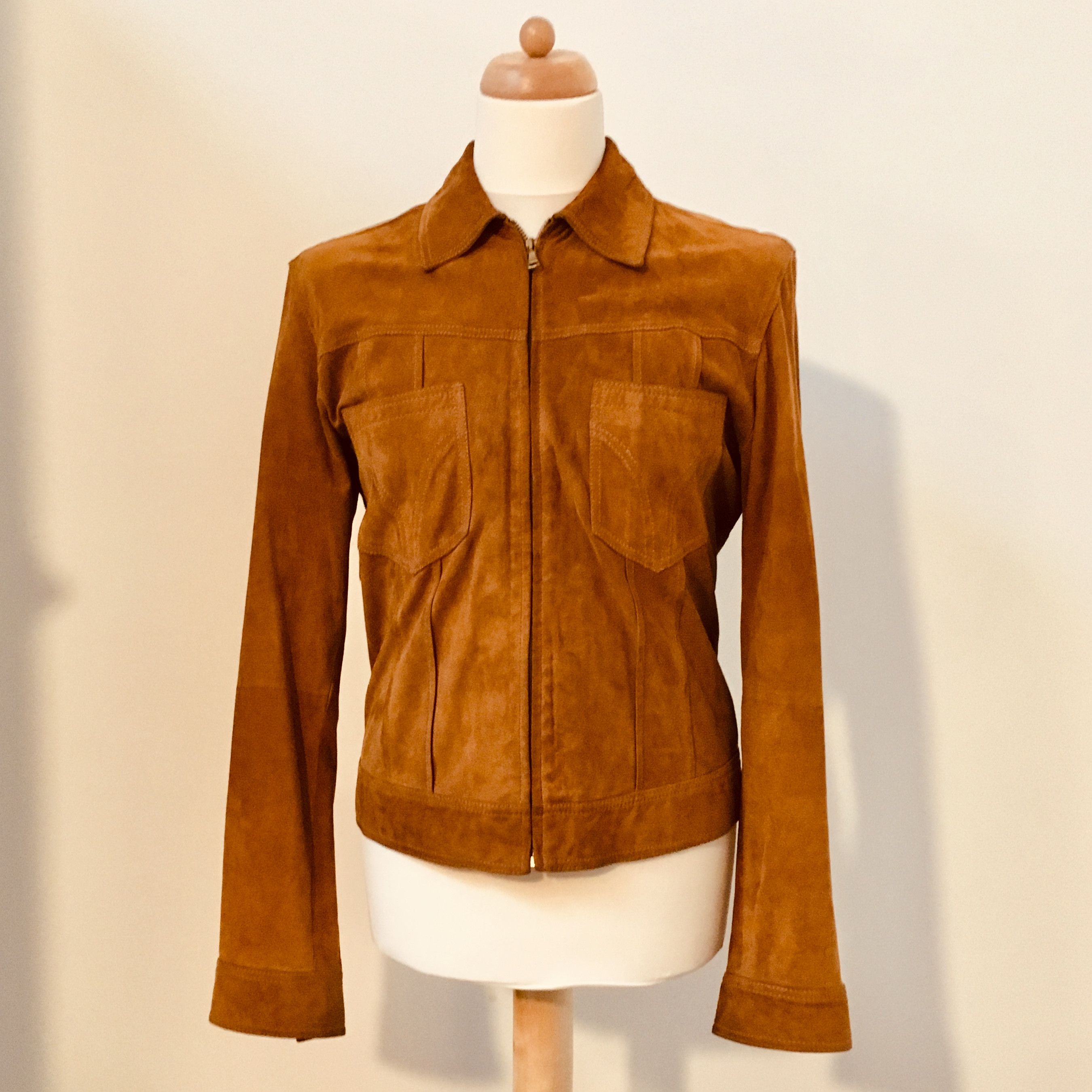 Dolce & Gabbana DOLCE & GABBANA SUEDE JACKET Size US M / EU 48-50 / 2 - 2 Thumbnail