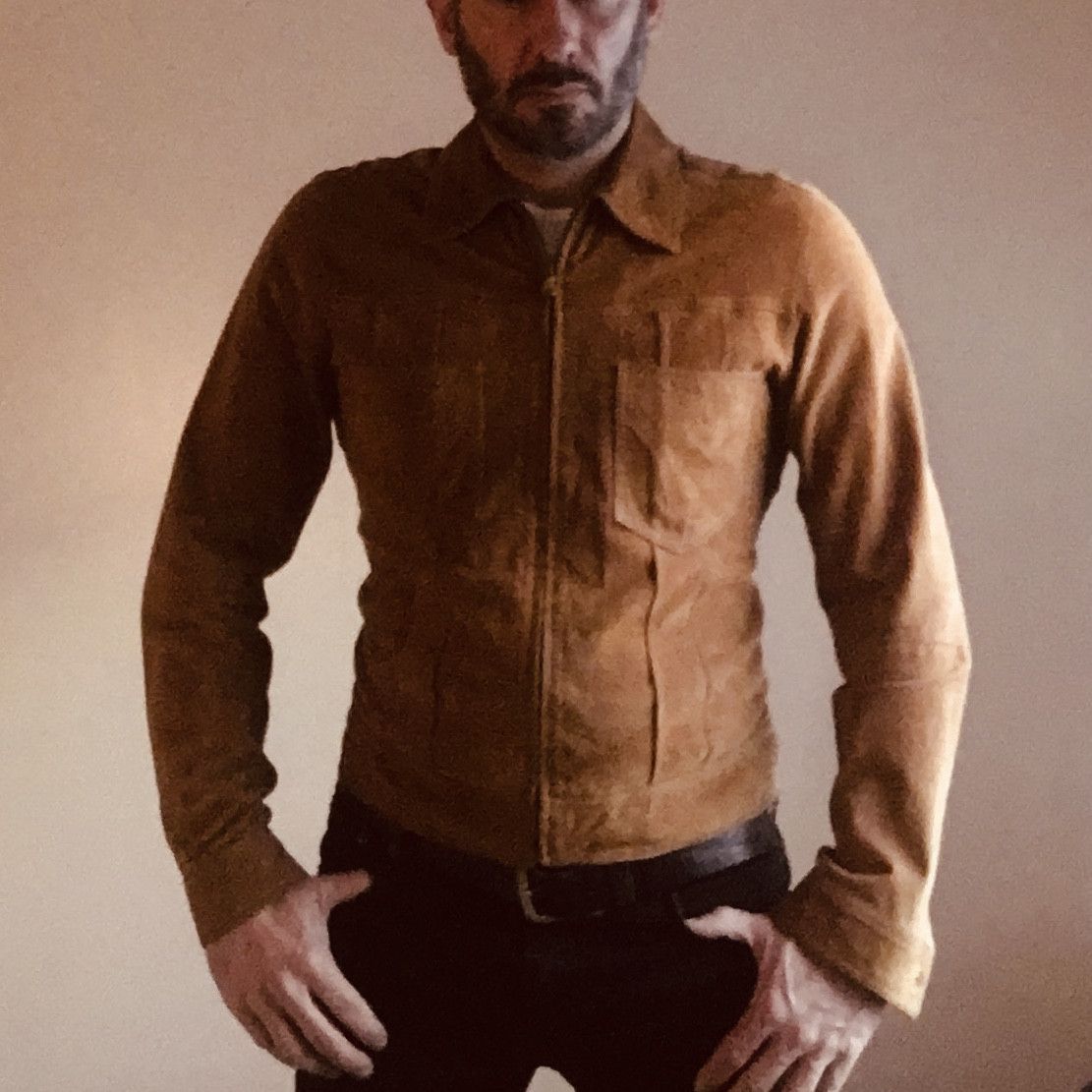 Dolce & Gabbana DOLCE & GABBANA SUEDE JACKET Size US M / EU 48-50 / 2 - 8 Thumbnail