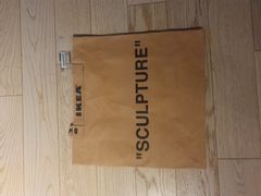 IKEA x Virgil Abloh MARKERAD “SCULPTURE ” Tote Bag, Off-White