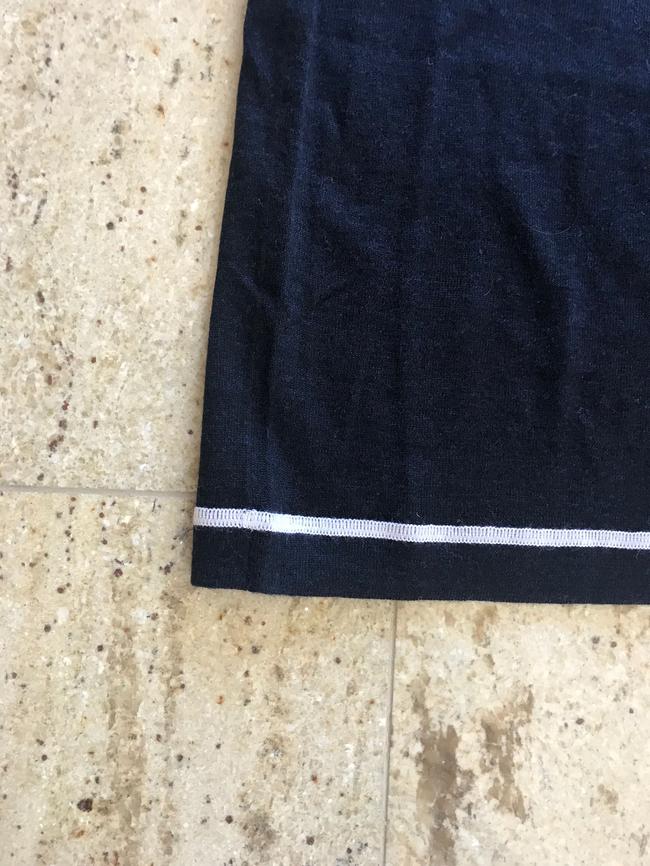 T by Alexander Wang Navy Merino Hoodie With White Stitched Trim Size US S / EU 44-46 / 1 - 13 Thumbnail