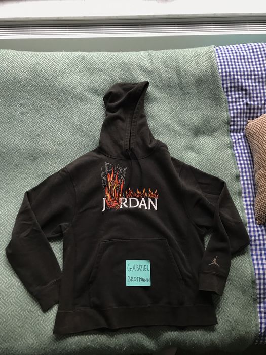 Travis scott best sale mj fleece hoodie