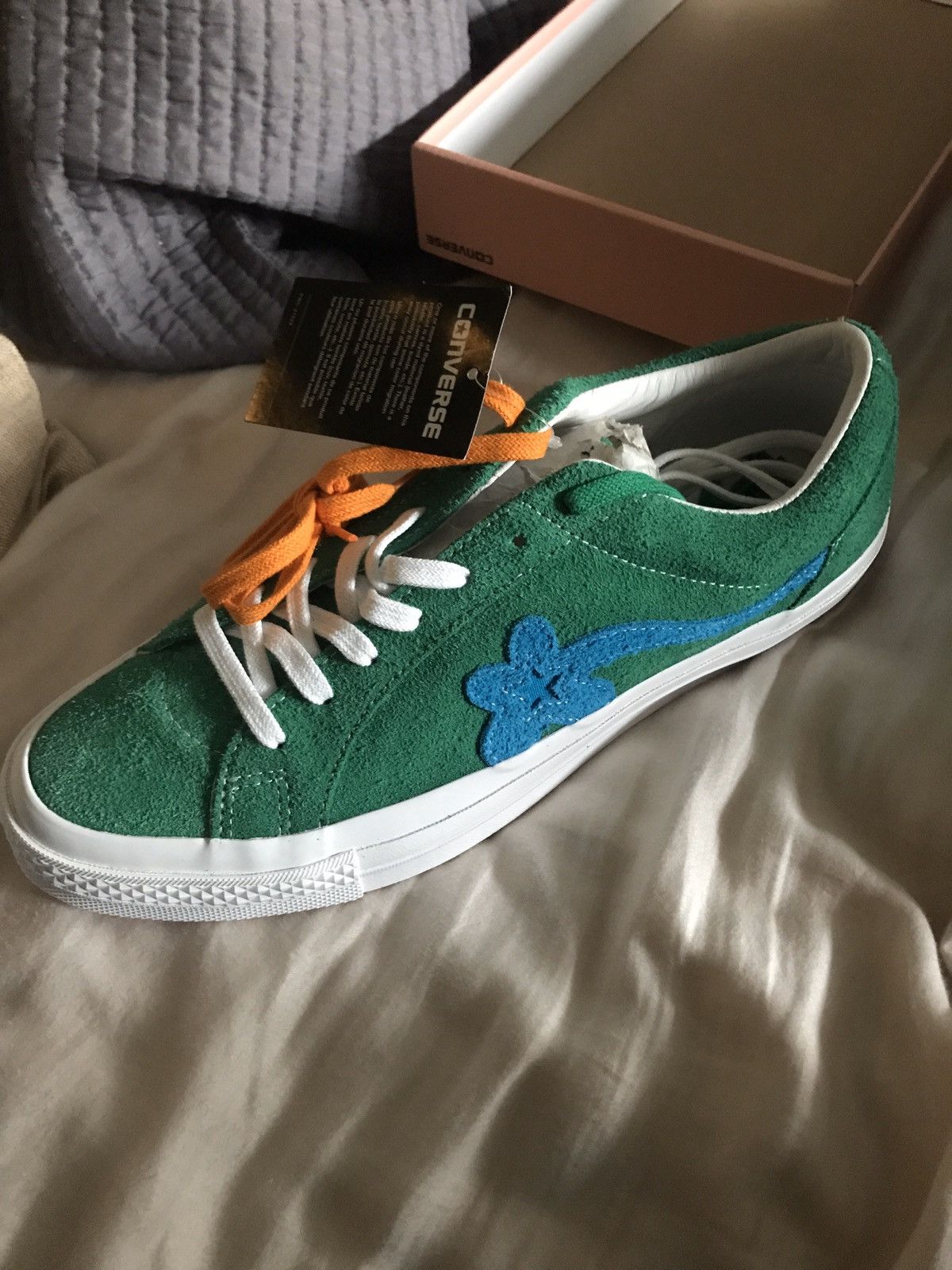 Converse one star ox tyler the creator golf le fleur jolly green best sale