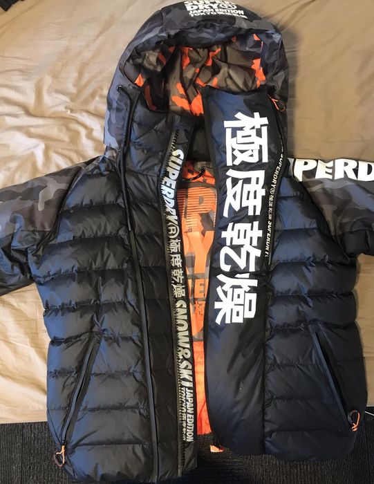 Japan edition store snow down jacket