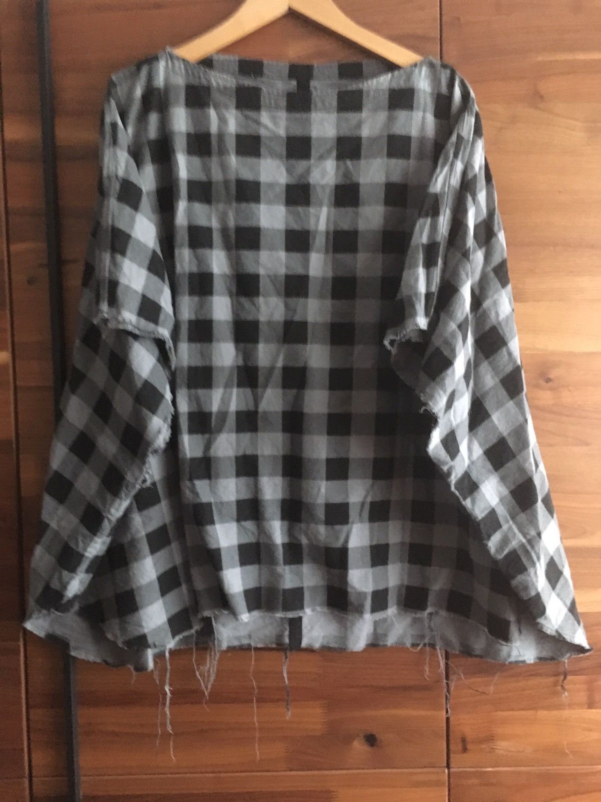 15aw poncho shirt
