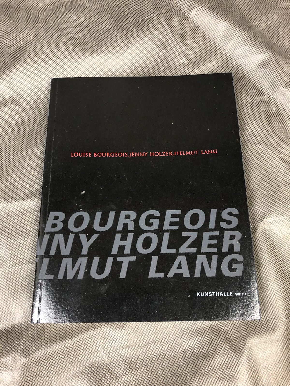 Helmut Lang Final price X Louise Bourgeois book | Grailed