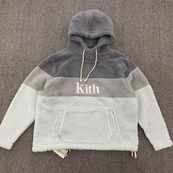 Kith Kith Sherpa Double Pocket Hoodie | Grailed