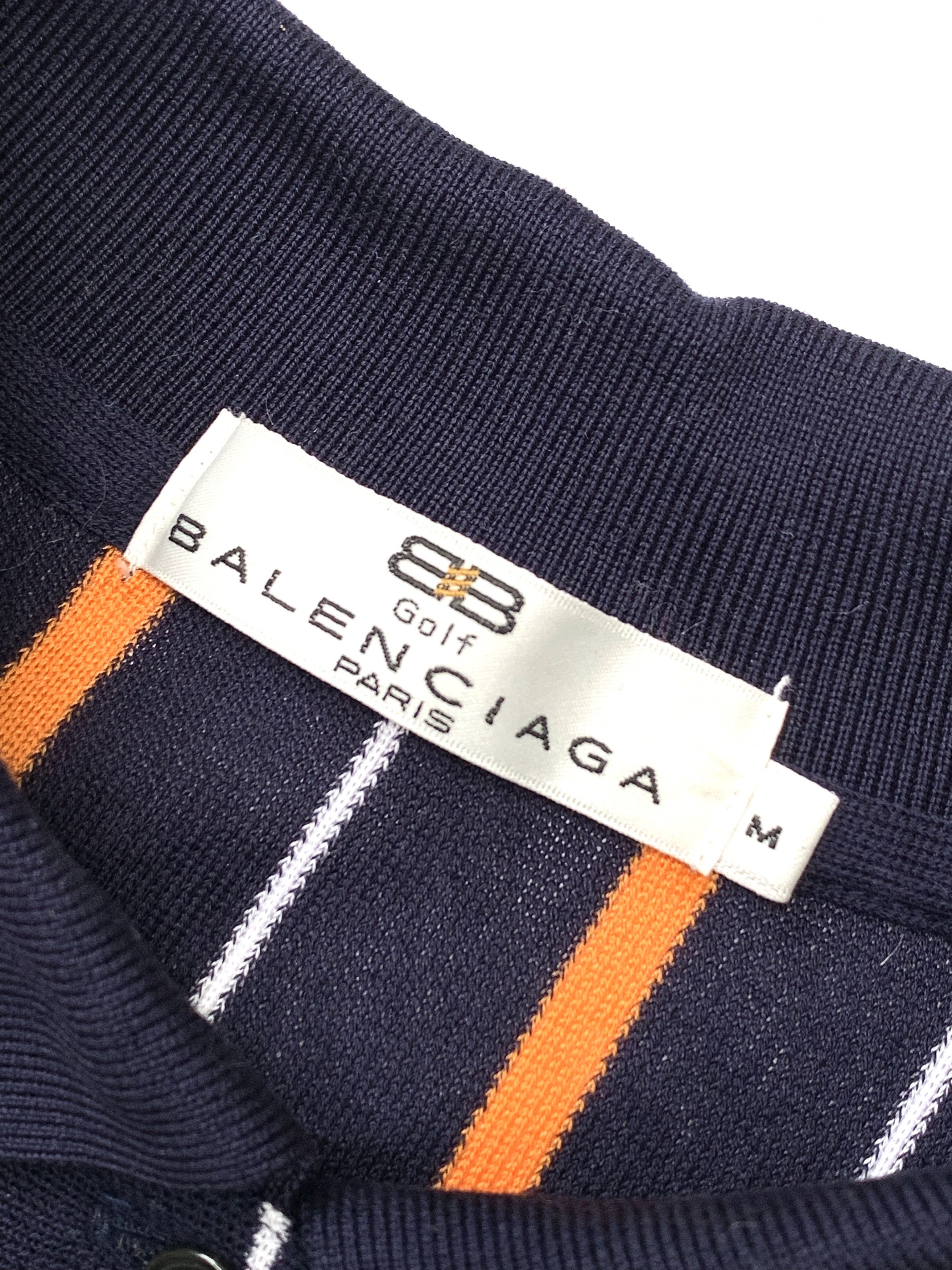 Balenciaga Vertical Striped Polo Size US M / EU 48-50 / 2 - 3 Thumbnail