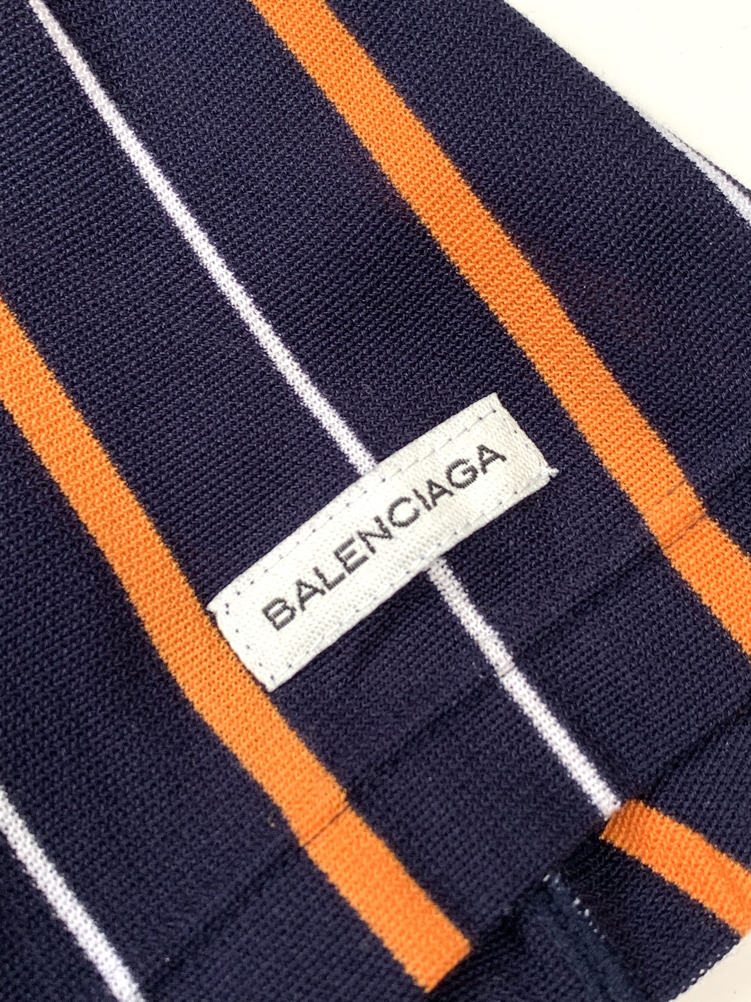 Balenciaga Vertical Striped Polo Size US M / EU 48-50 / 2 - 4 Thumbnail