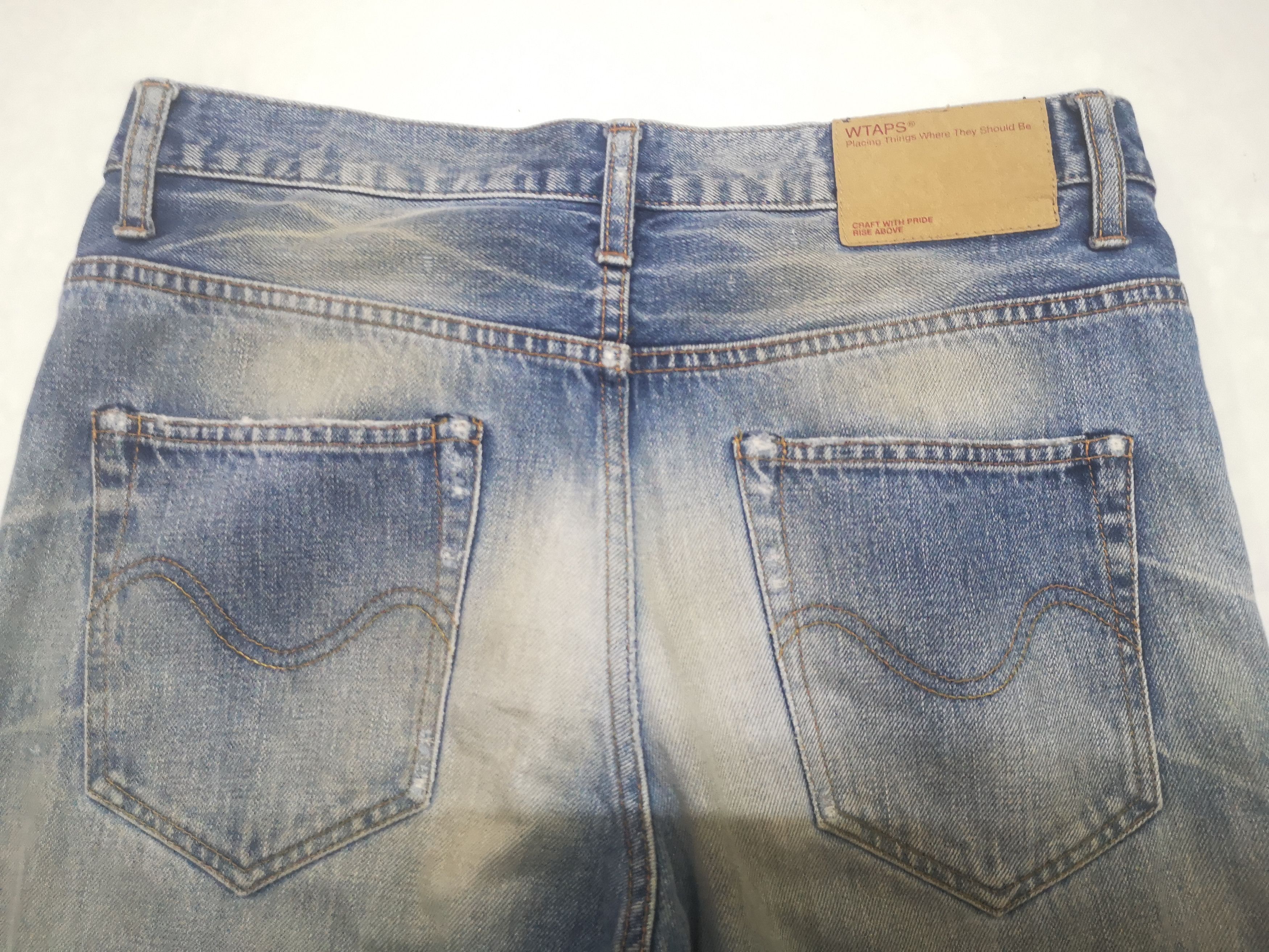 Wtaps Wtaps blue Denim jeans pants Size US 31 - 3 Thumbnail