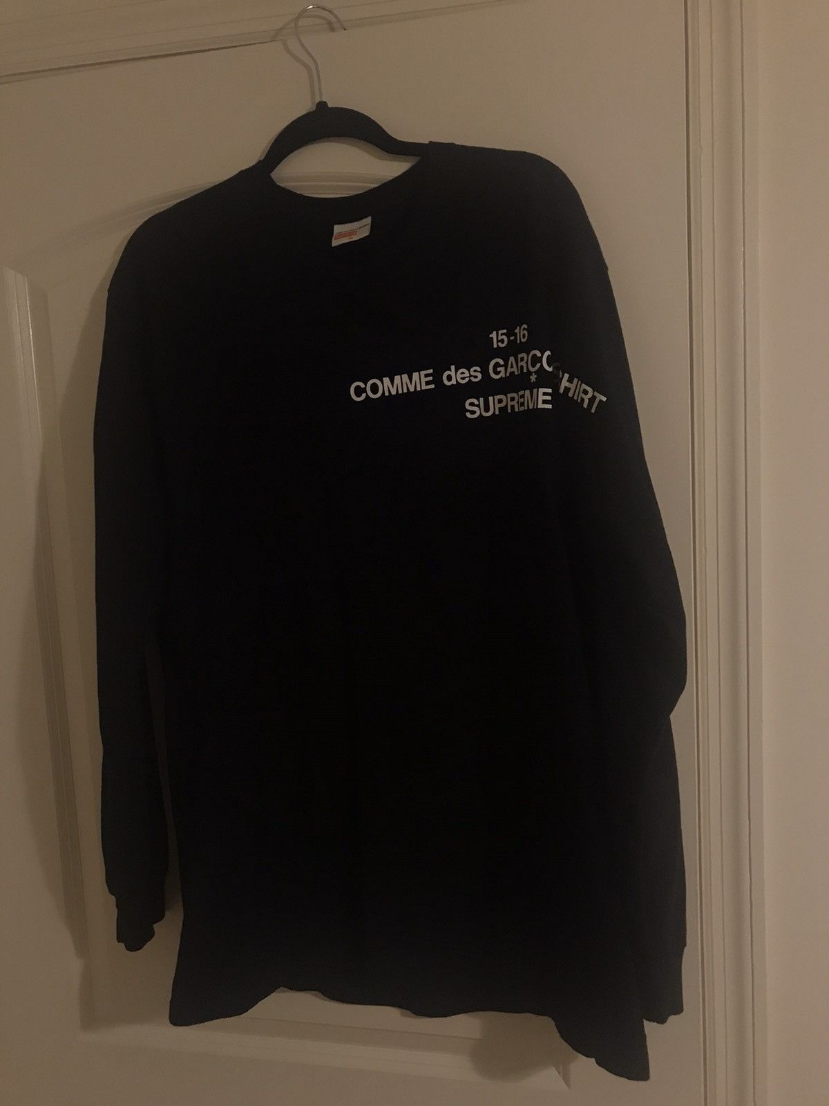Supreme x Comme Des Garcons Long Sleeve Tee