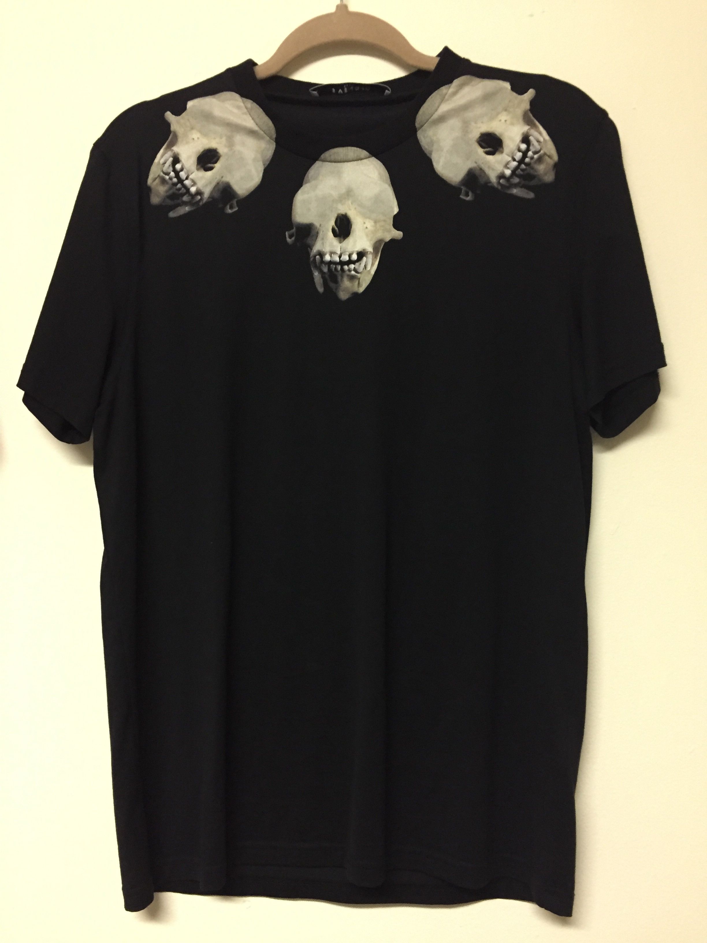 【GIVENCHY】23SS PARIS Skull コットン Tシャツ ラインストーン Givenchy Skull T-Shirt | Grailed
