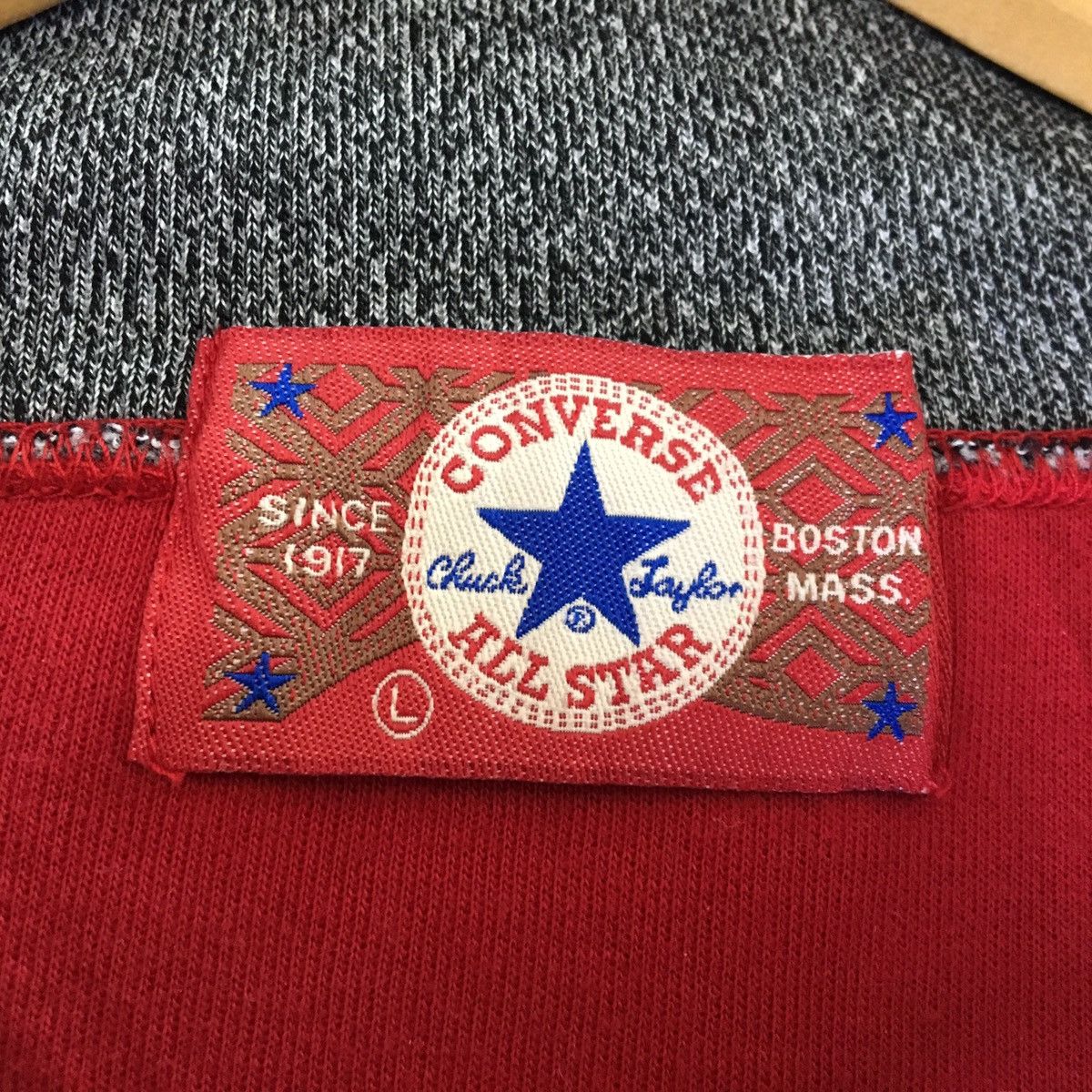 Converse Vintage Converse Half Zipper Sweatshirt Embroidered Logo Size US L / EU 52-54 / 3 - 11 Thumbnail