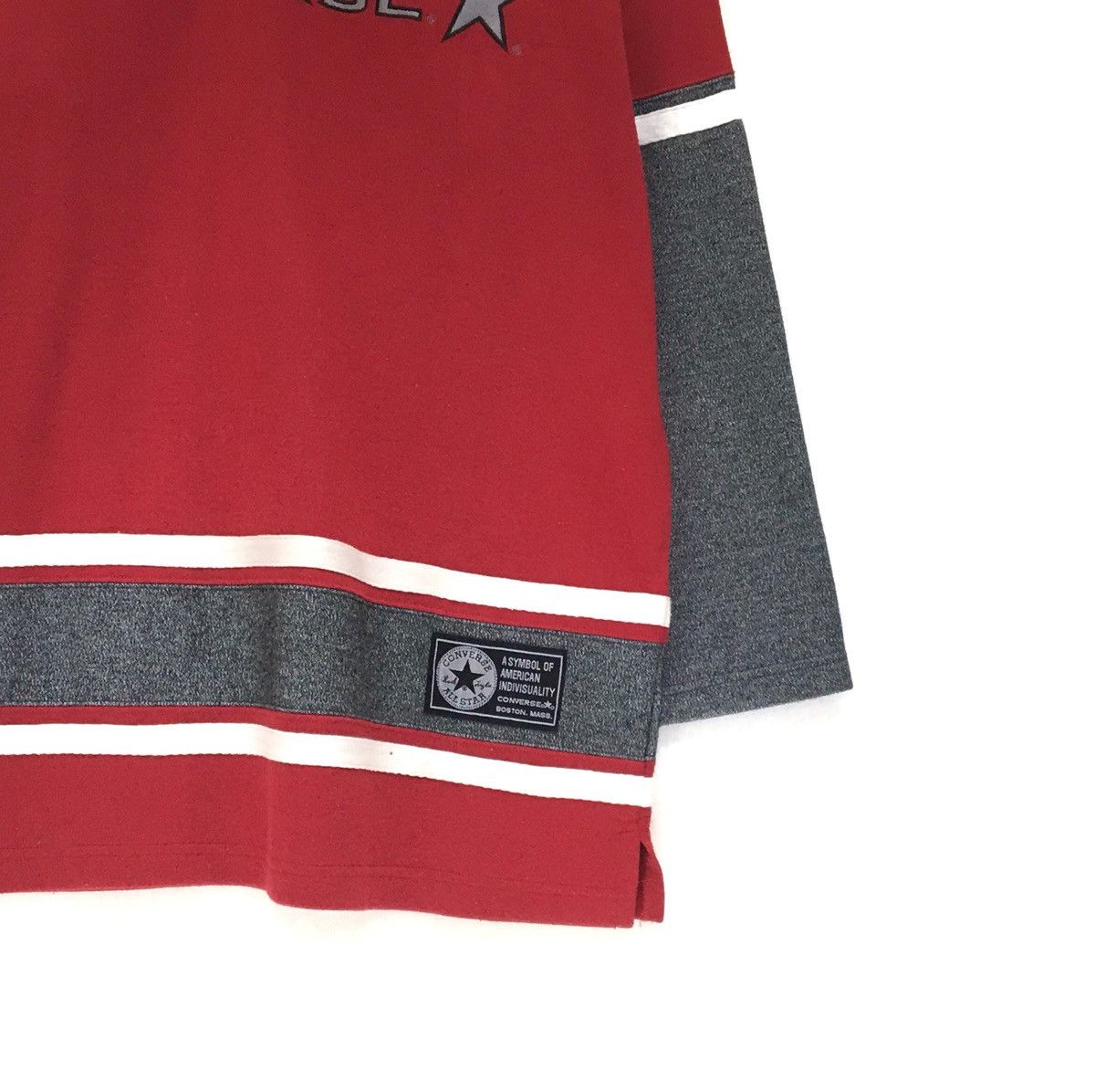 Converse Vintage Converse Half Zipper Sweatshirt Embroidered Logo Size US L / EU 52-54 / 3 - 8 Thumbnail