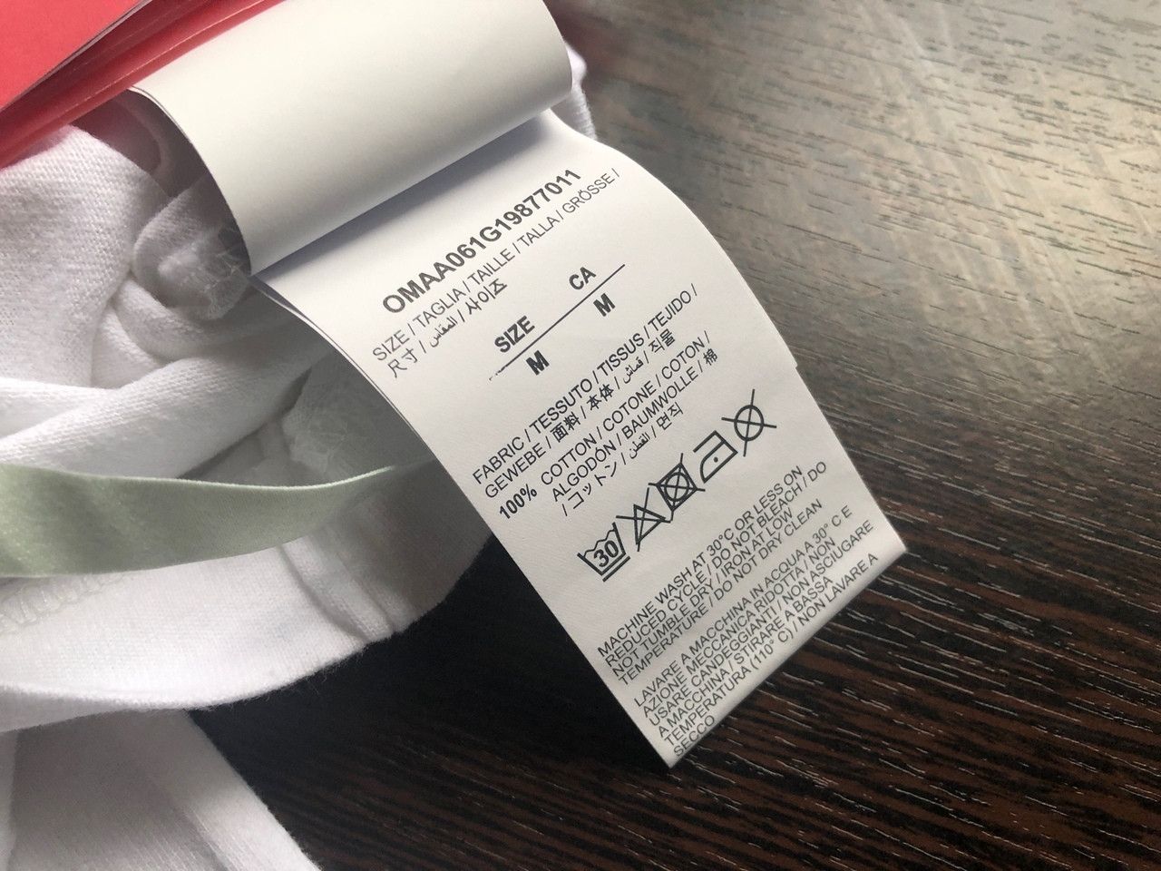 Off-White × Undercover White Hand Dart S/S T-Shirt Size US M / EU 48-50 / 2 - 12 Thumbnail