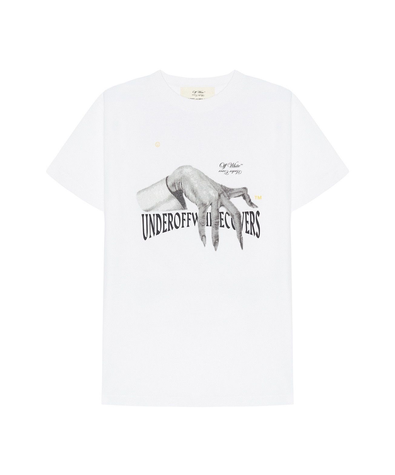 Off-White × Undercover White Hand Dart S/S T-Shirt Size US M / EU 48-50 / 2 - 2 Thumbnail