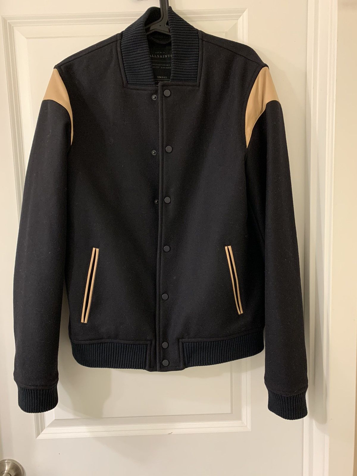 Allsaints AllSaints suede moto Size US S / EU 44-46 / 1 - 1 Thumbnail