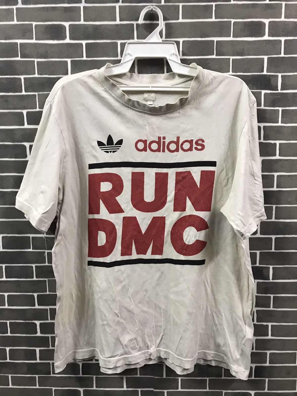 Run dmc best sale adidas shirt