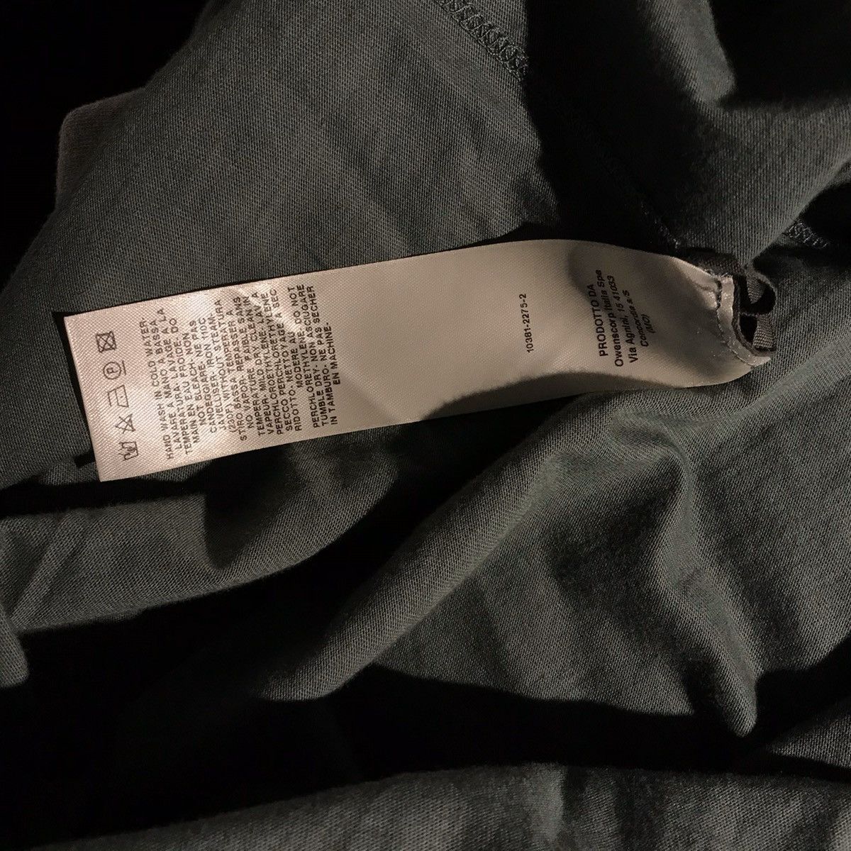 Rick Owens Rick Owens green jersey hoodie Size US M / EU 48-50 / 2 - 5 Thumbnail