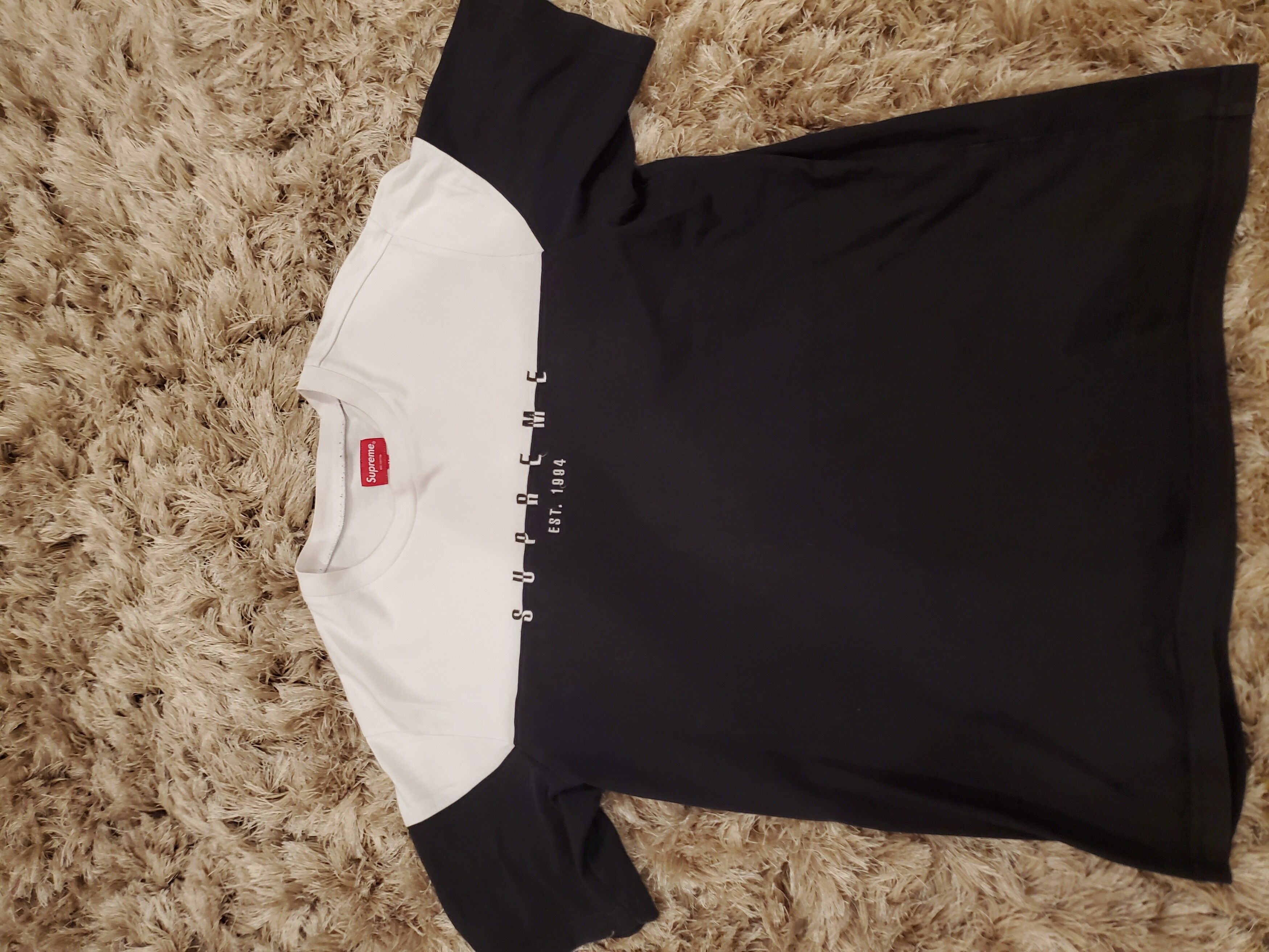 Supreme Split Logo T Shirt | Grailed