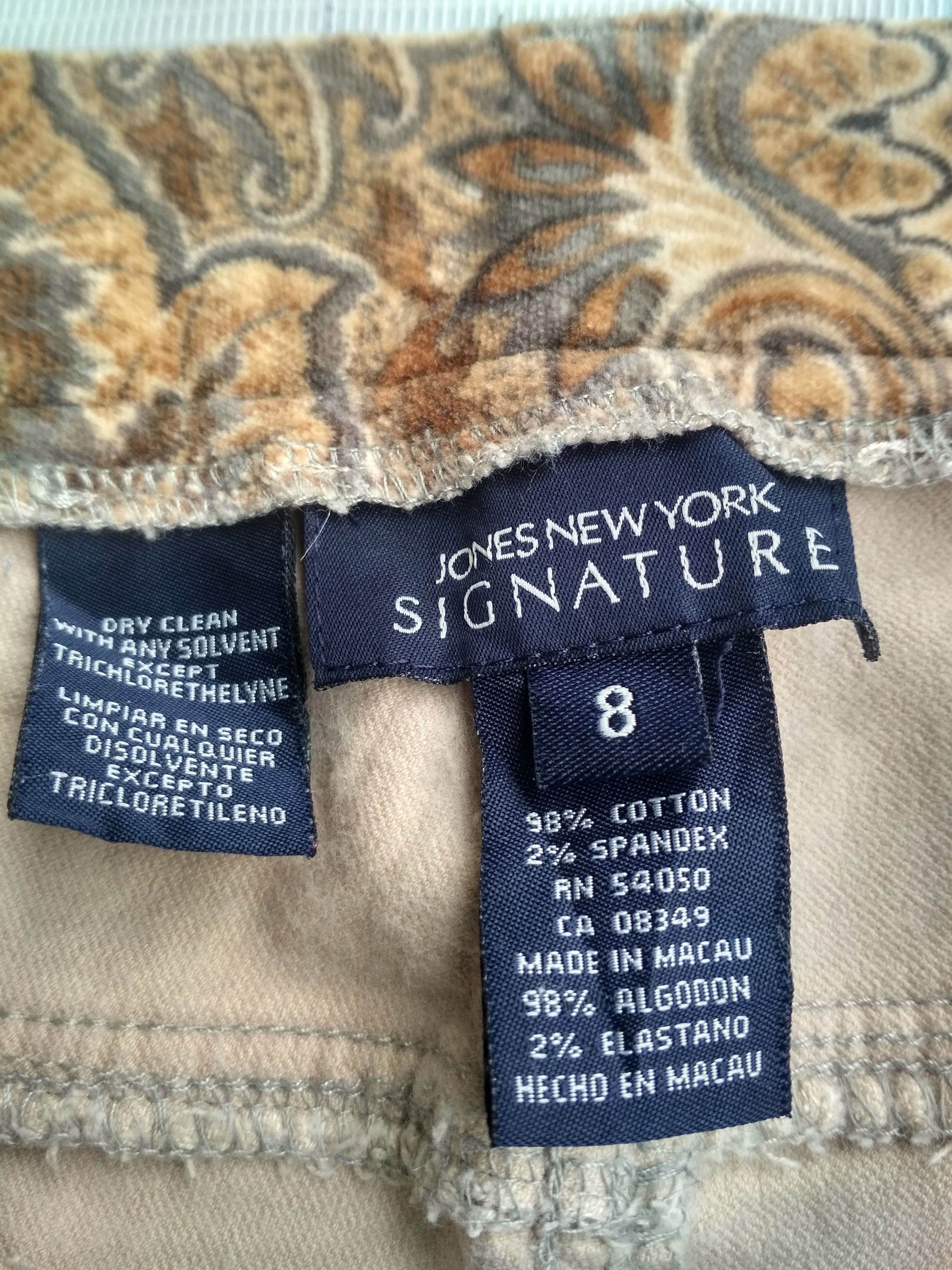 Signatures Jones New York signature corduroy all print pant Size US 32 / EU 48 - 7 Thumbnail