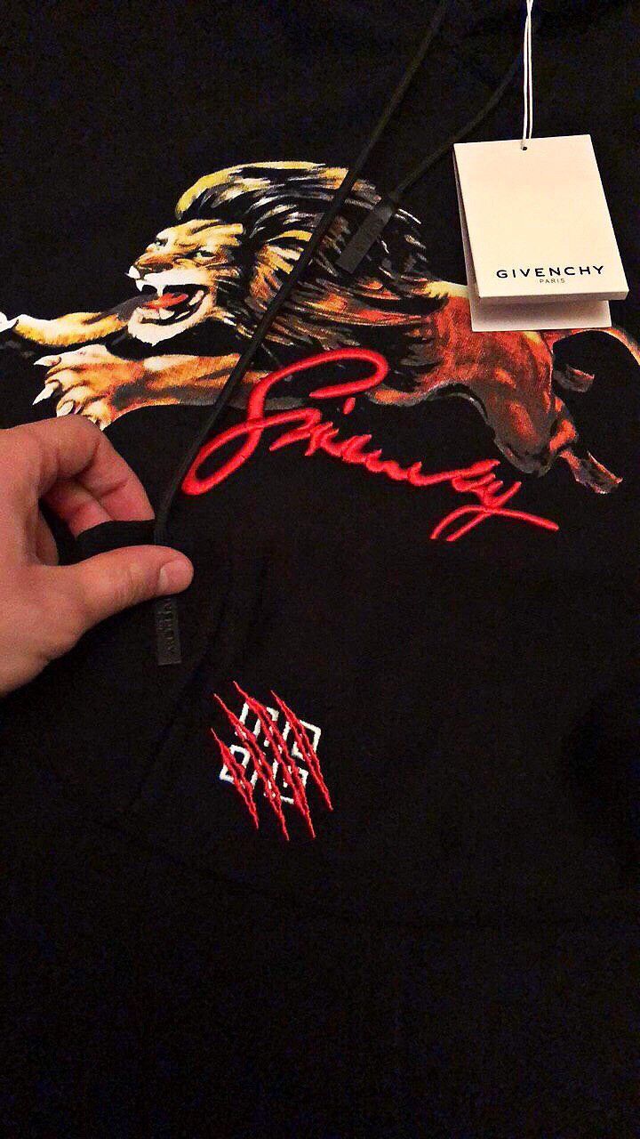Givenchy Givenchy Leo Lion Hoodie Grailed
