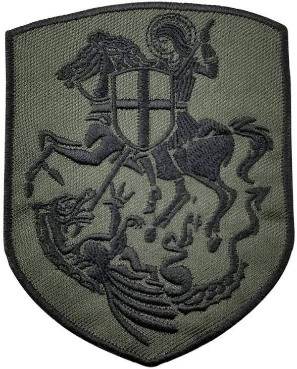 Vintage St.George On Horse Slaying Dragon Cross On Patch | Grailed